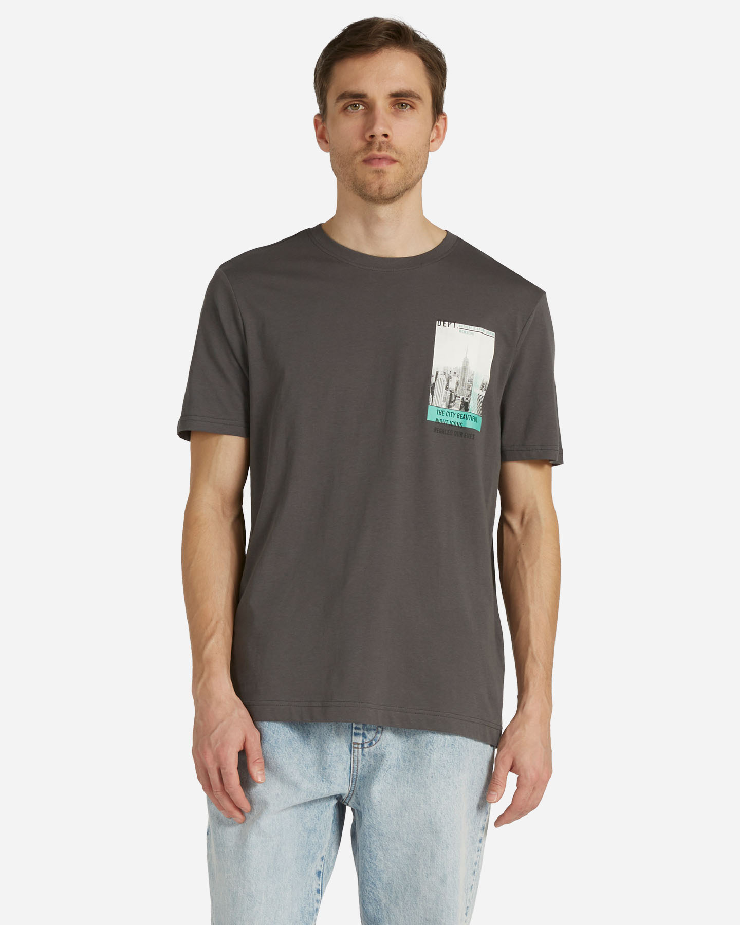 T-shirt DACK'S ESSENTIAL M - Grigio - 0 | Cisalfa Sport