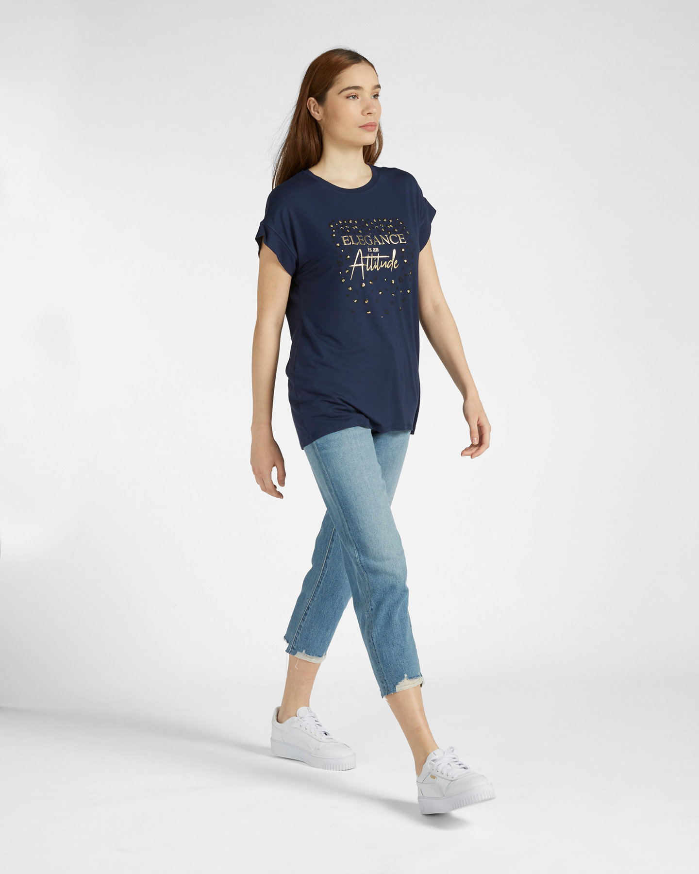 T-shirt DACK'S BASIC COLLECTION W - Blu - 3 | Cisalfa Sport