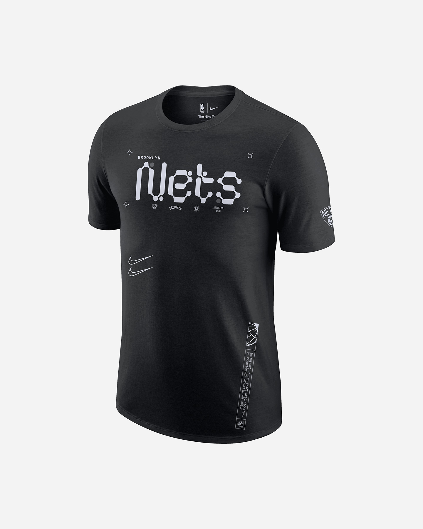 Abbigliamento basket NIKE BROOKLYN CTS ATC MAX90 M - Nero - 0 | Cisalfa Sport