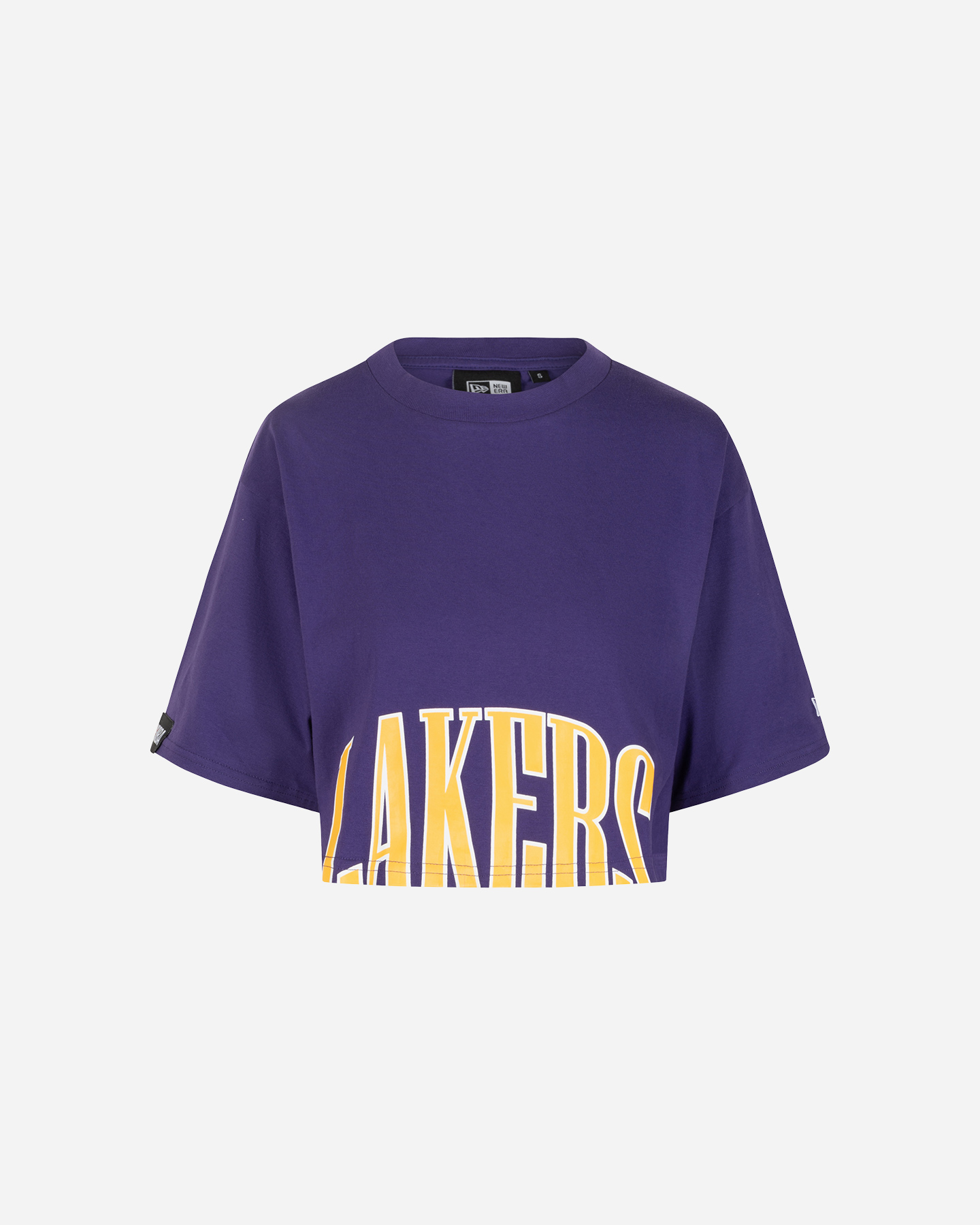 T-shirt NEW ERA CROP LOS ANGELES LAKERS W - 0 | Cisalfa Sport