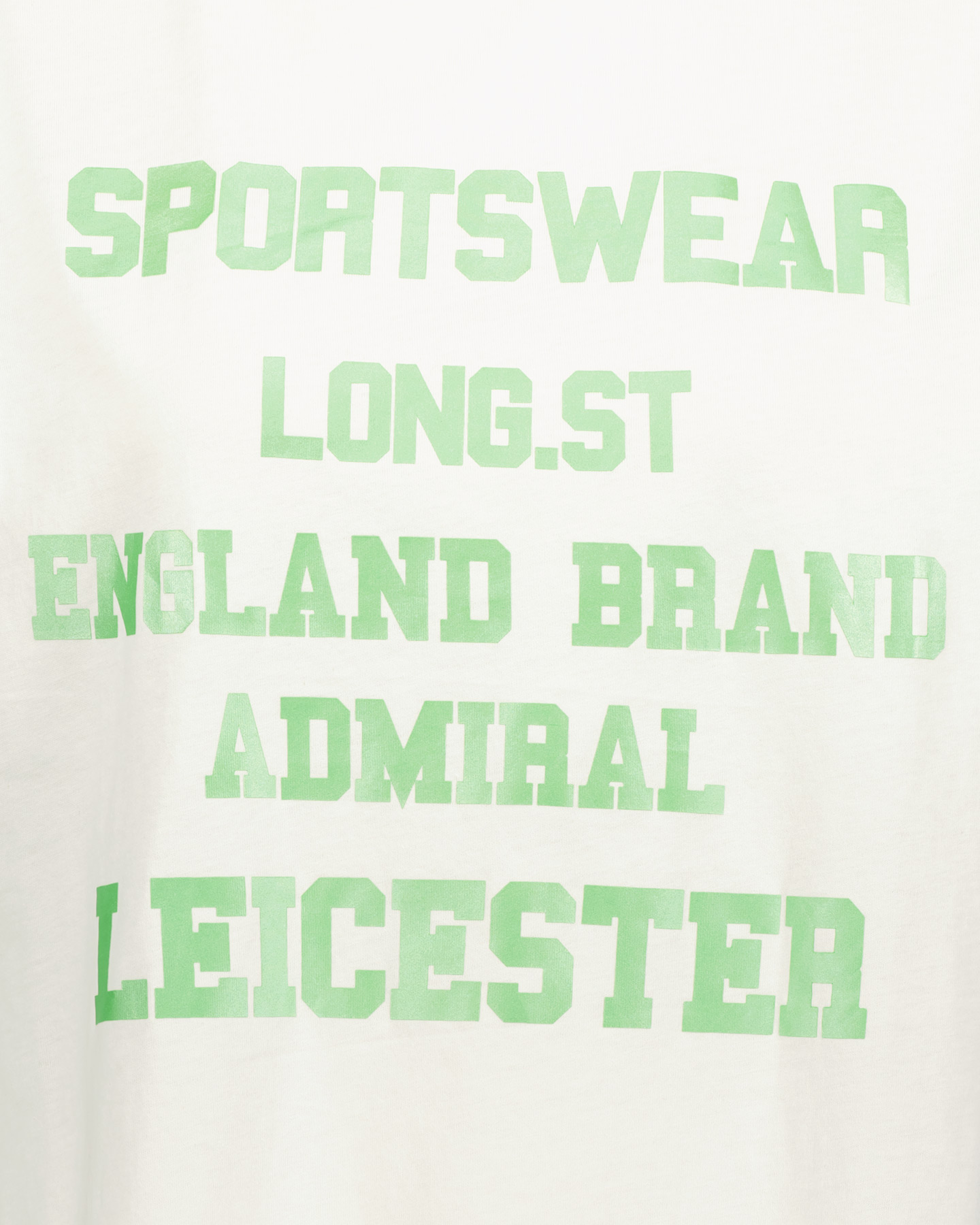 T-shirt ADMIRAL VARSITY W - Bianco - 2 | Cisalfa Sport