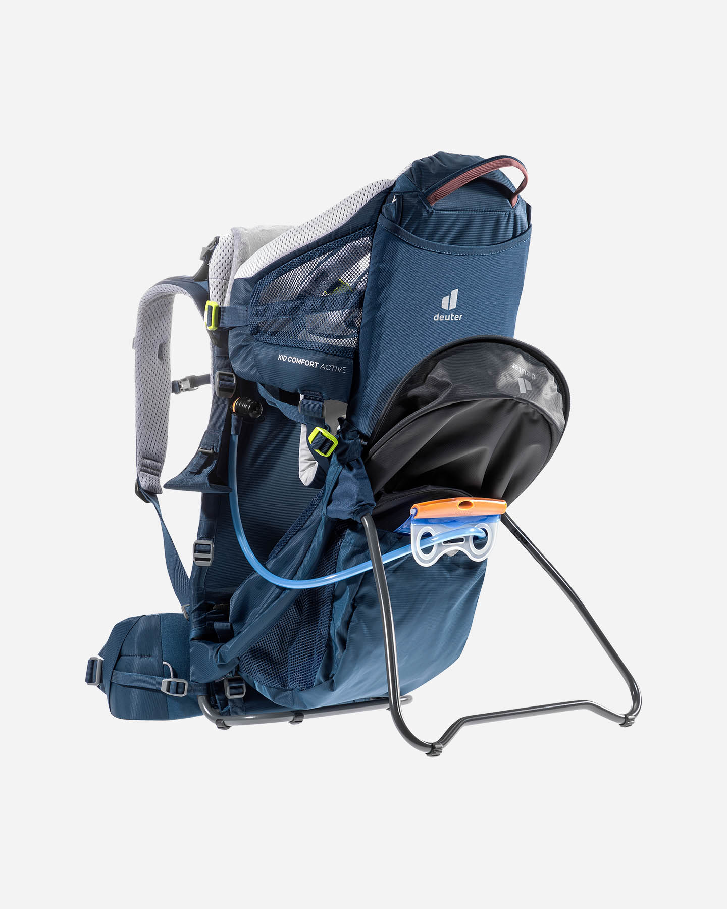 Zaino portabambino DEUTER KID COMFORT ACTIVE COVER RC DELUX - Blu - 3 | Cisalfa Sport