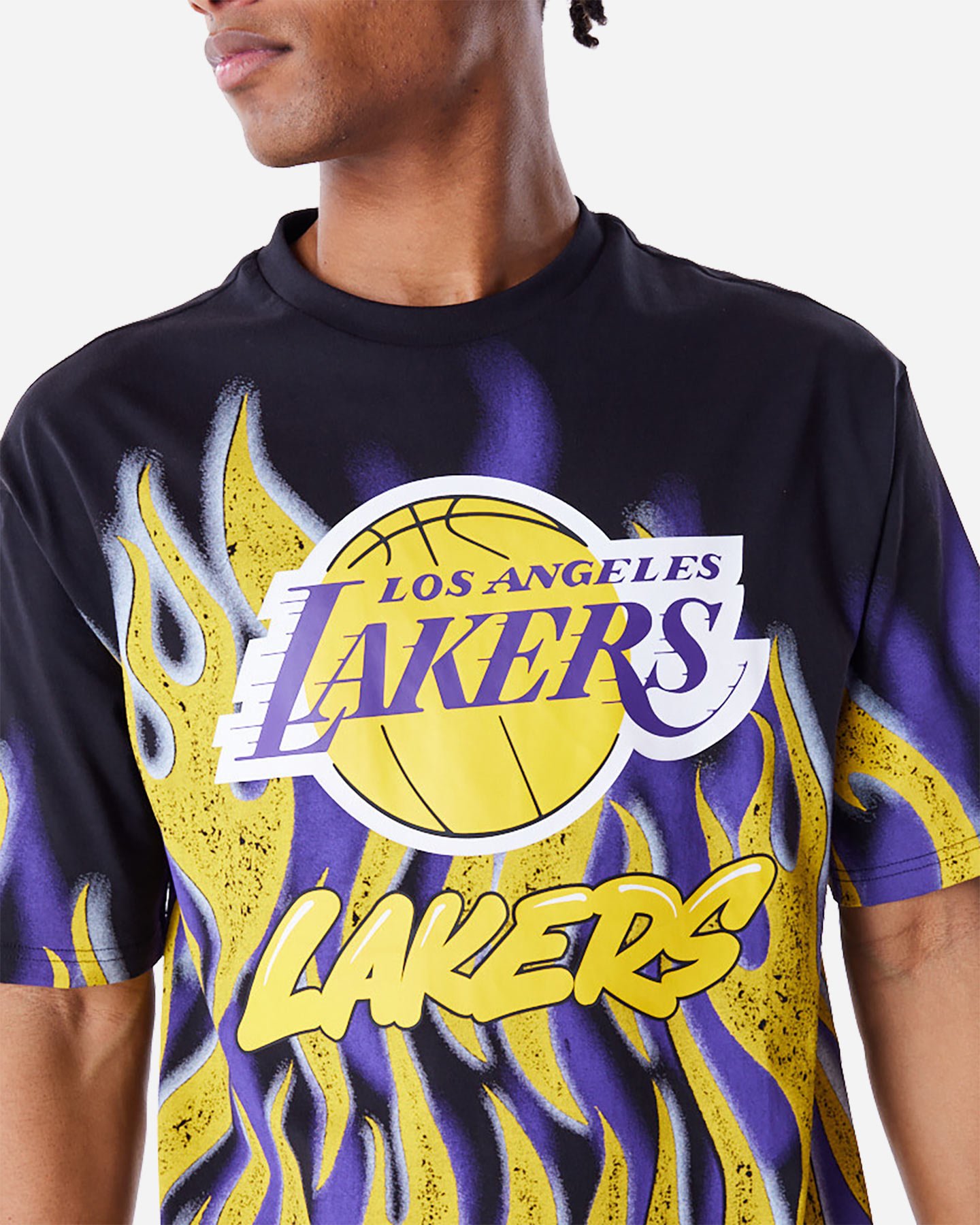 Abbigliamento basket NEW ERA FLAME LAKERS M - 2 | Cisalfa Sport