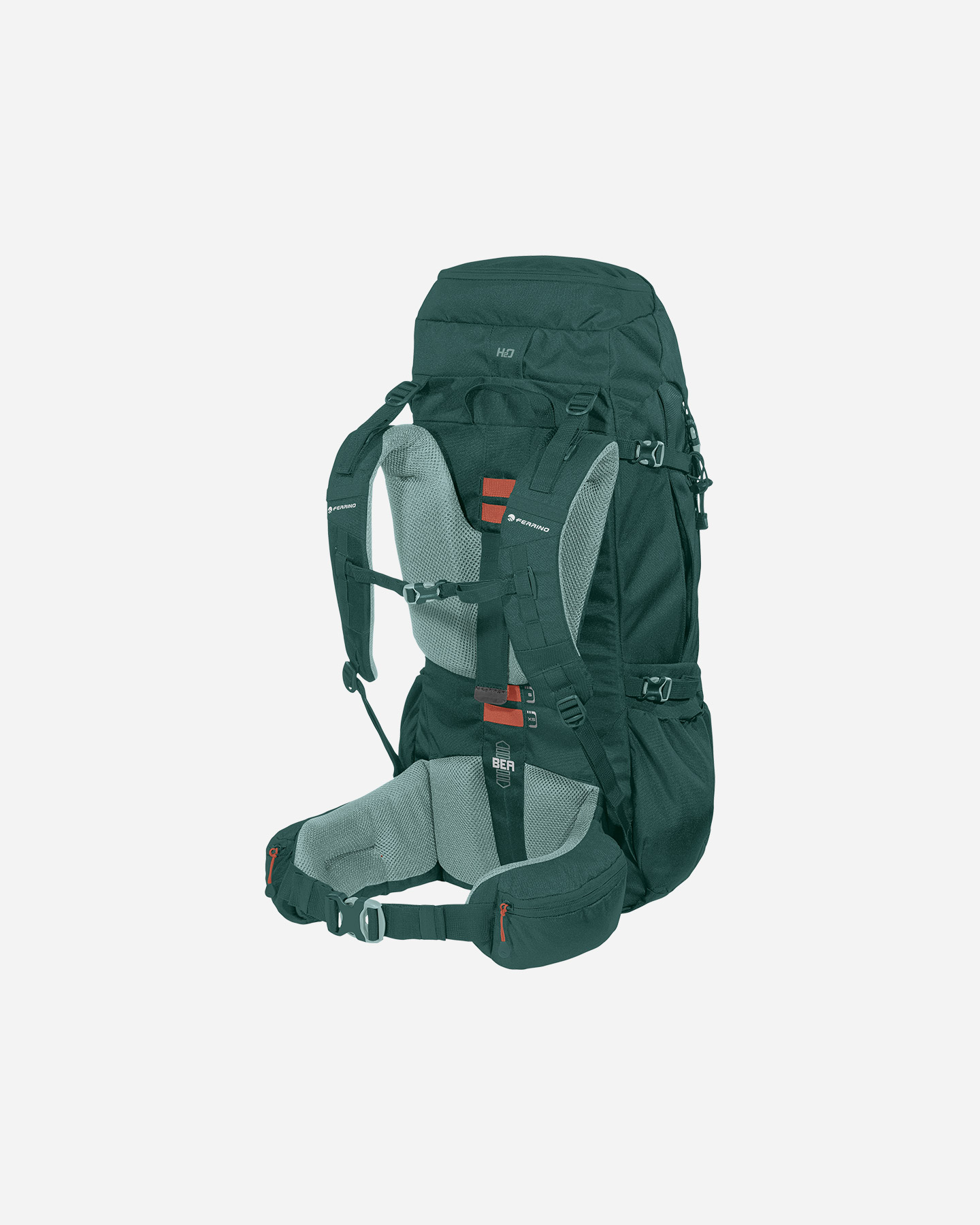 Zaino trekking FERRINO APPALACHIAN 75 - Verde - 4 | Cisalfa Sport