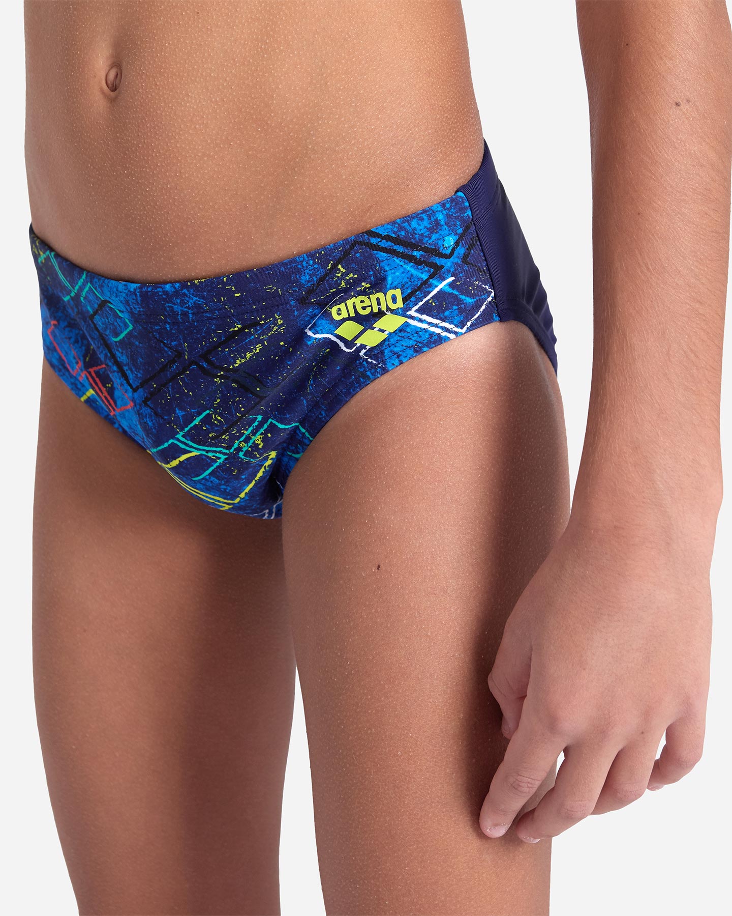 Slip piscina ARENA DALY JR - Blu Navy - 4 | Cisalfa Sport