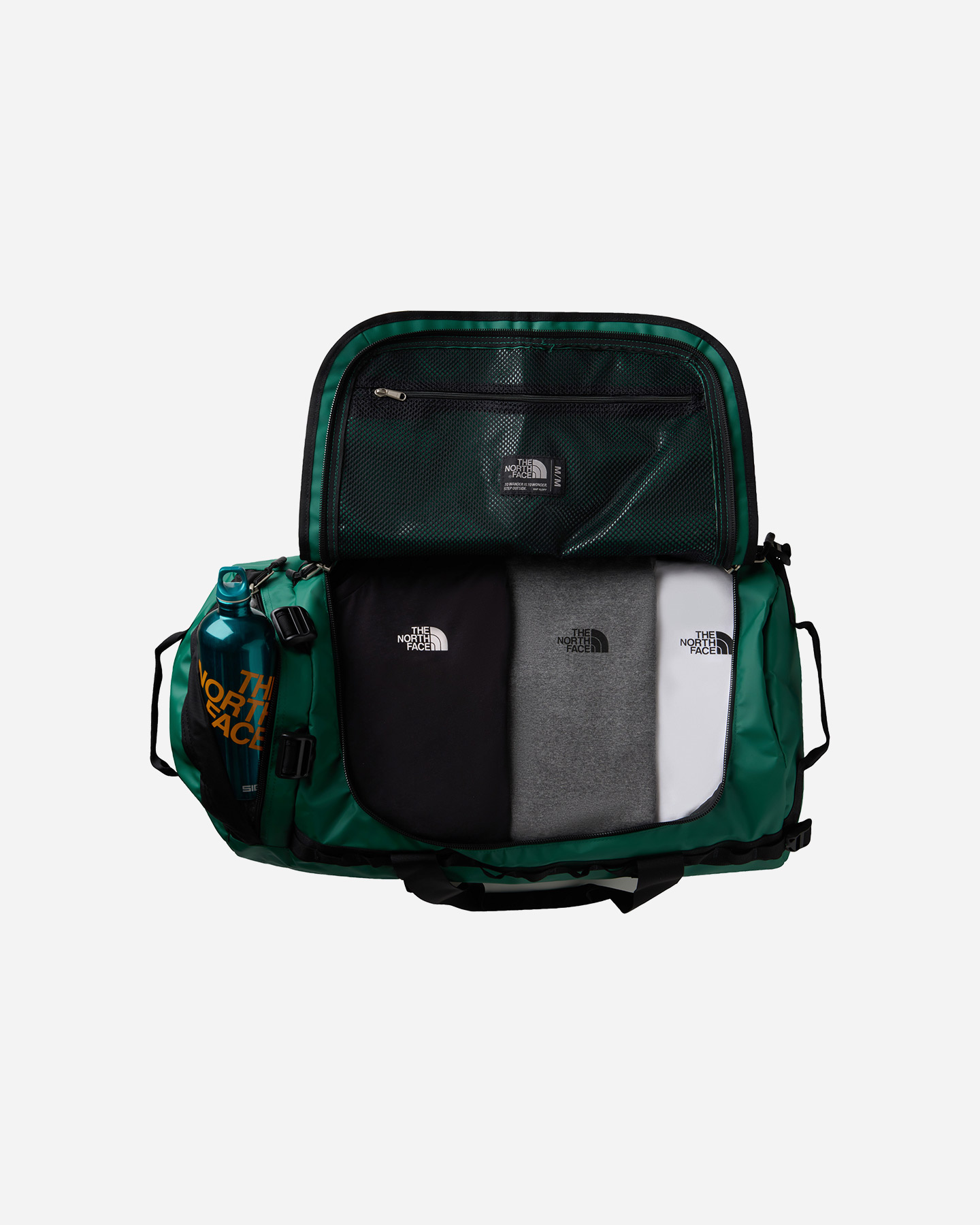 Borsa THE NORTH FACE BASE CAMP DUFFEL M - Verde - 2 | Cisalfa Sport