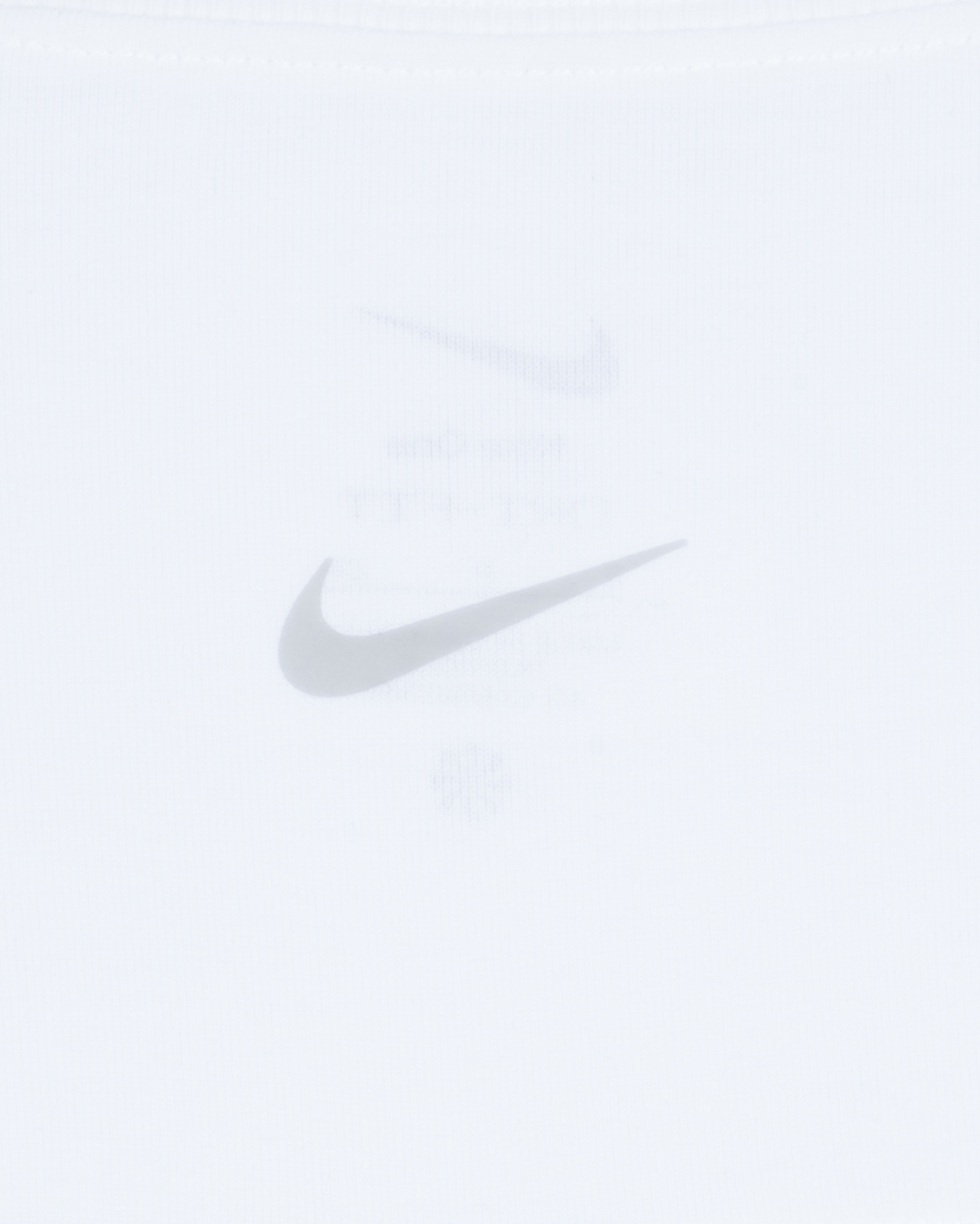 T-shirt training NIKE LARGE LOGO W - Bianco - 2 | Cisalfa Sport