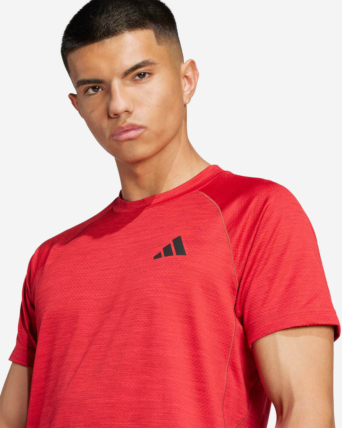 T-shirt training ADIDAS GYM+ M - Rosso - 3 | Cisalfa Sport
