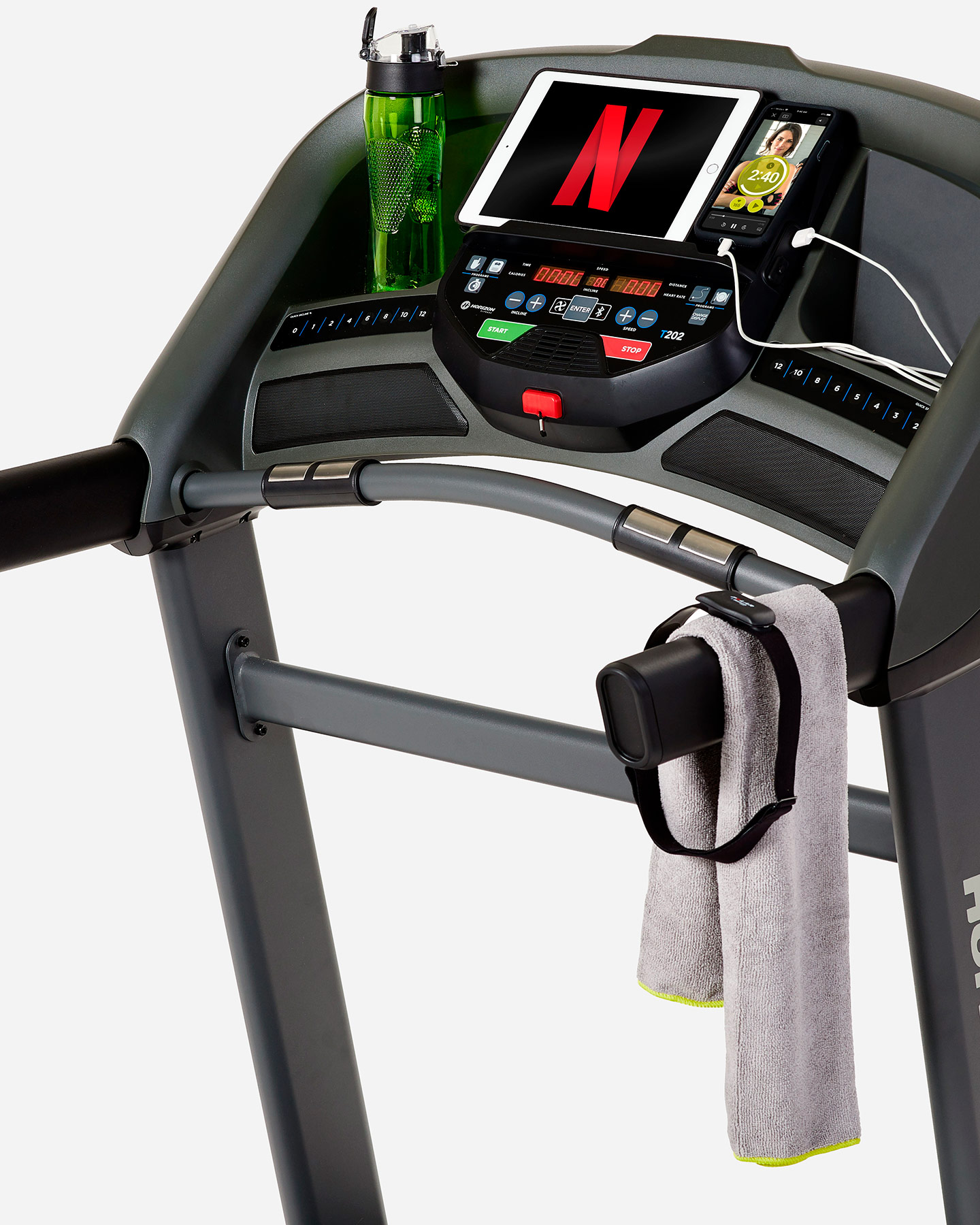 Tapis roulant HORIZON FITNESS T202 - S4085637-1 - 2 | Cisalfa Sport