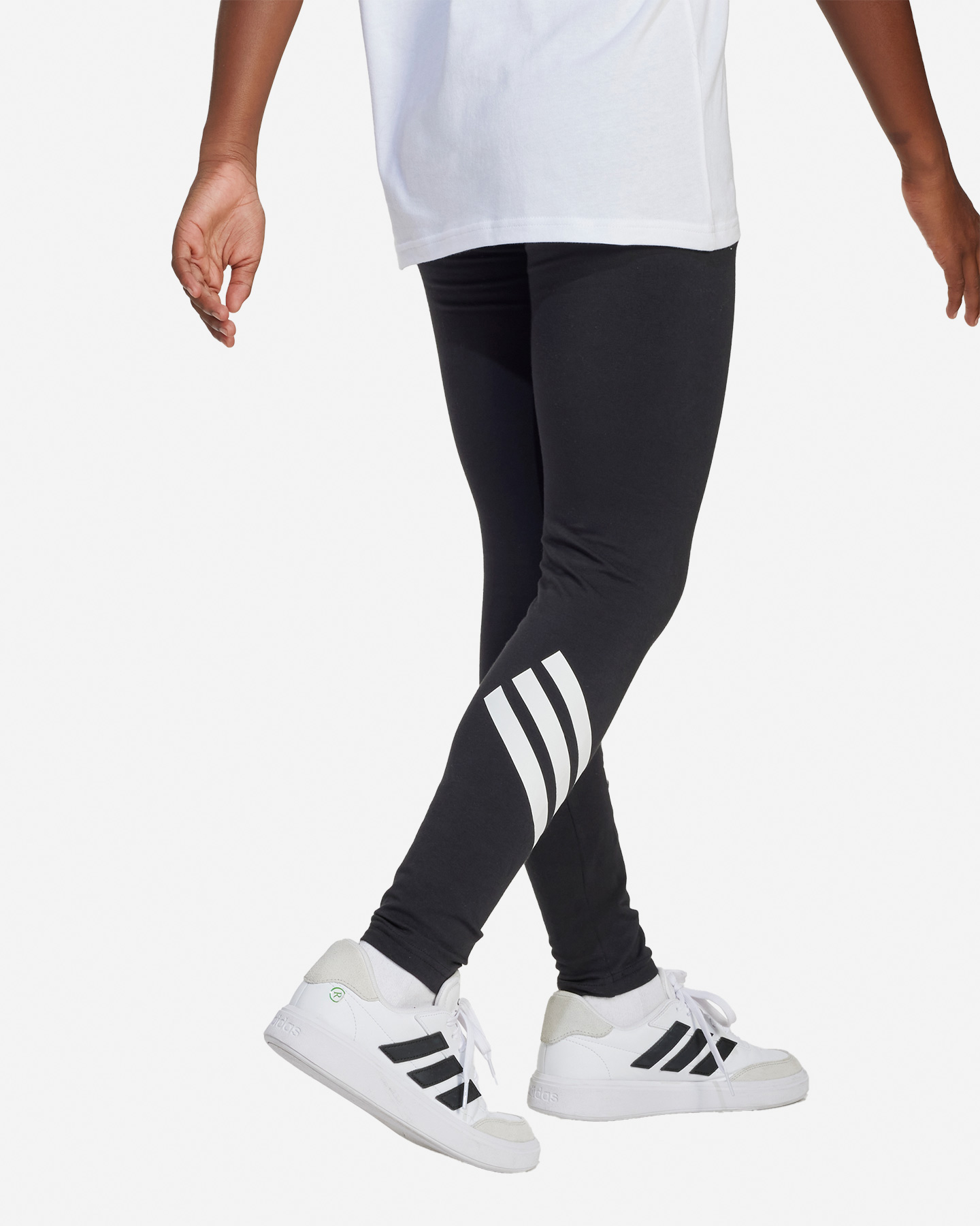 Leggings ADIDAS 3STRIPES JR - Nero - 2 | Cisalfa Sport