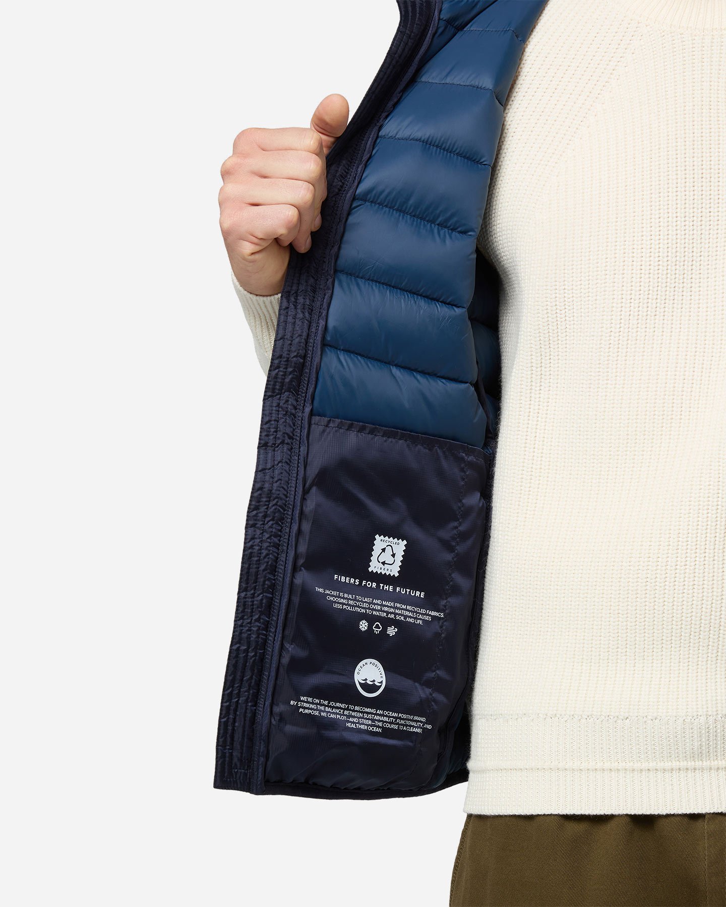 Gilet NORTH SAILS RECYCLED SKYE RIPSTOP M - 4 | Cisalfa Sport