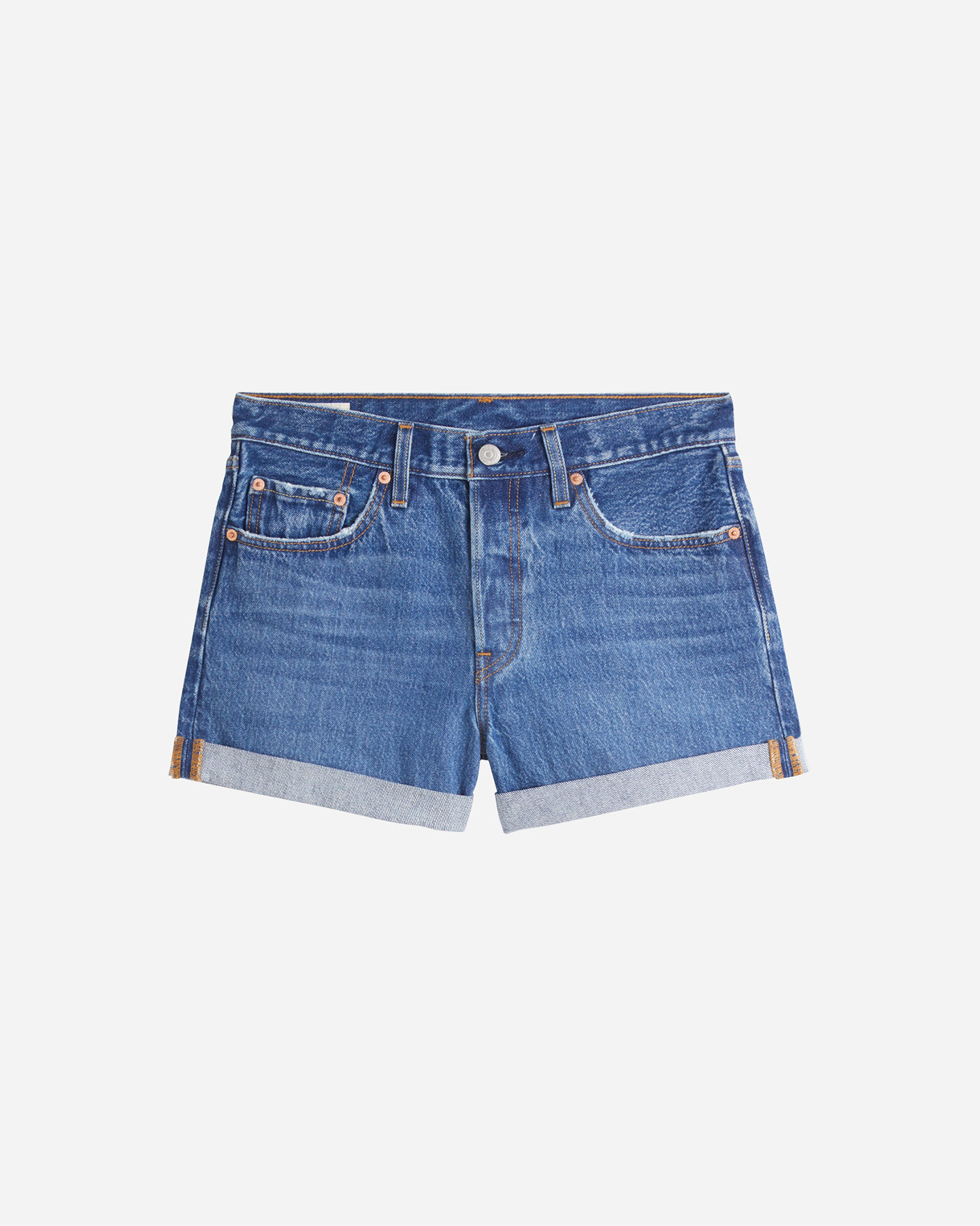 Jeans LEVI'S 501 ROLLED SHORT DENIM W - 4 | Cisalfa Sport