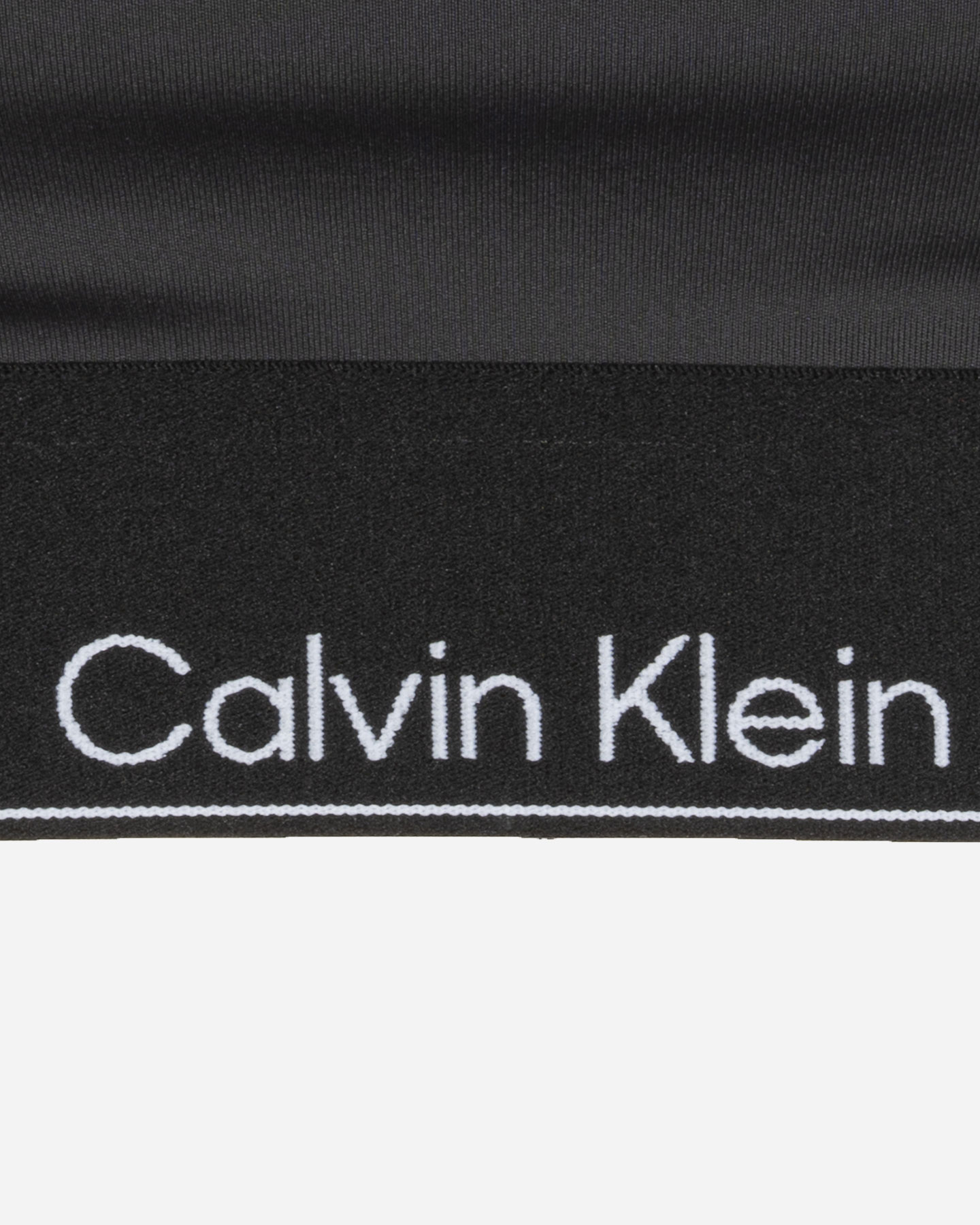 Reggiseno sportivo CALVIN KLEIN SPORT ELASTIC LOGO W - Nero - 2 | Cisalfa Sport