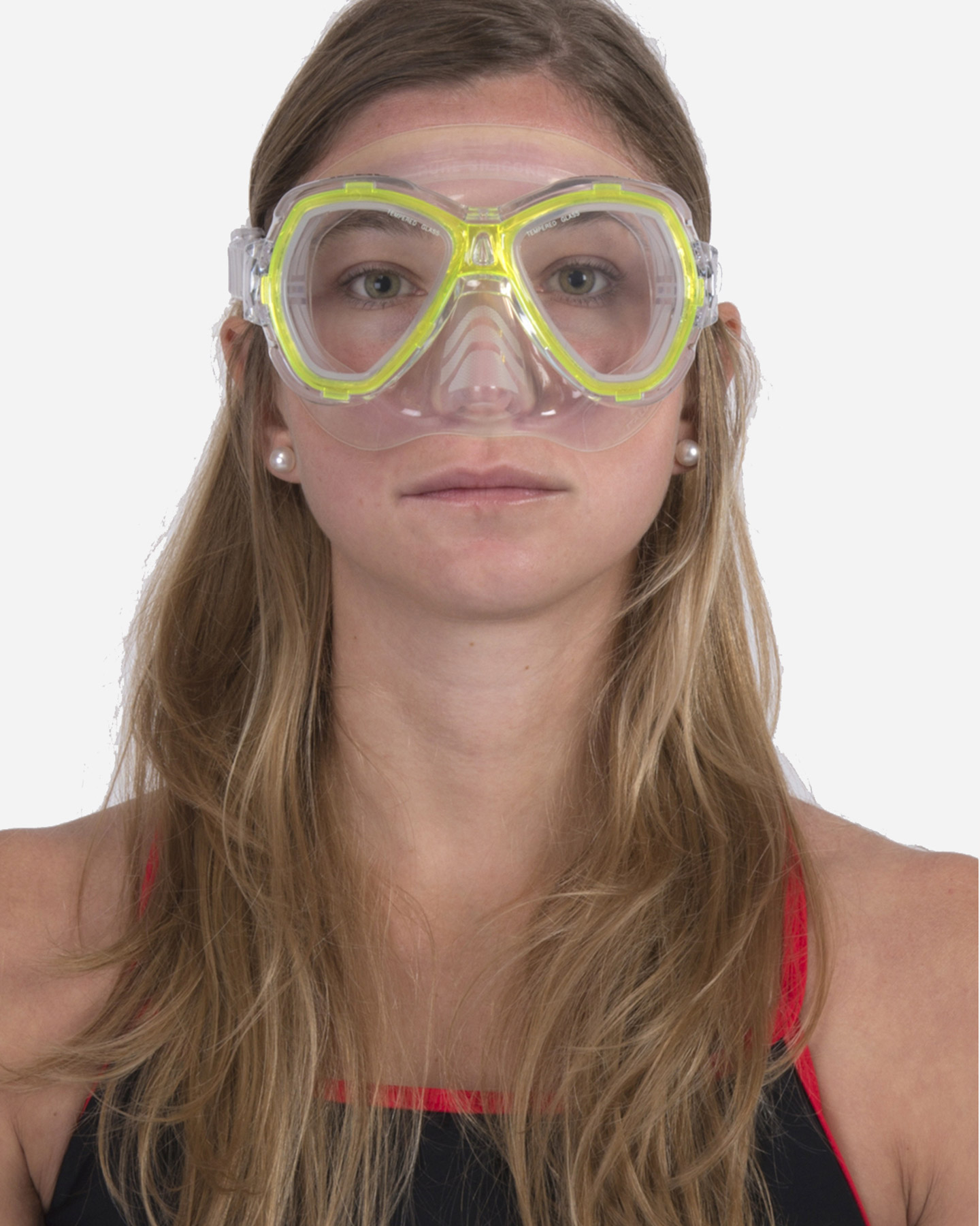 Maschera sub SEAC SUB ELBA  - Giallo - 3 | Cisalfa Sport