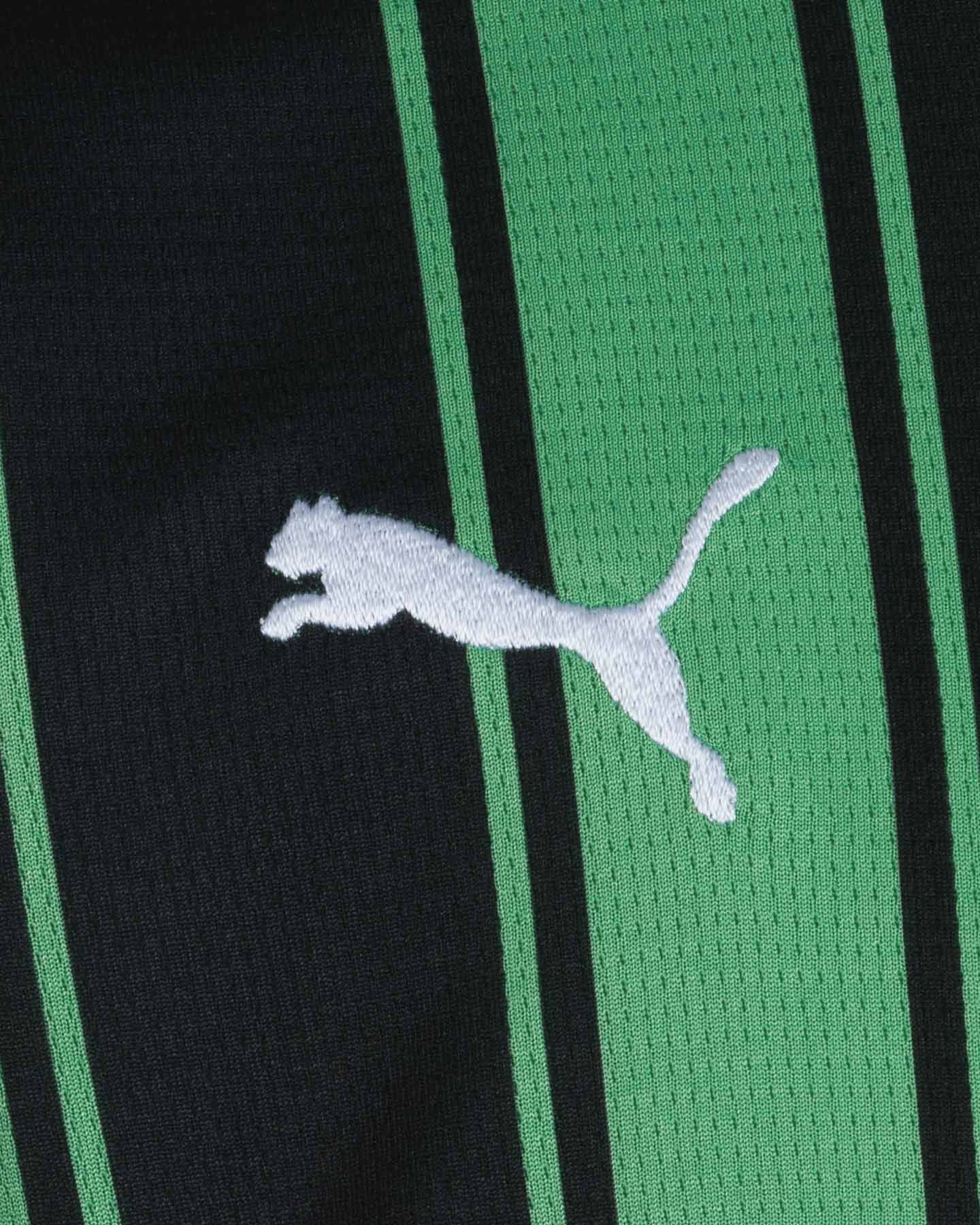 Maglia calcio ufficiale PUMA SASSUOLO HOME 23-24 JR - Nero - 2 | Cisalfa Sport
