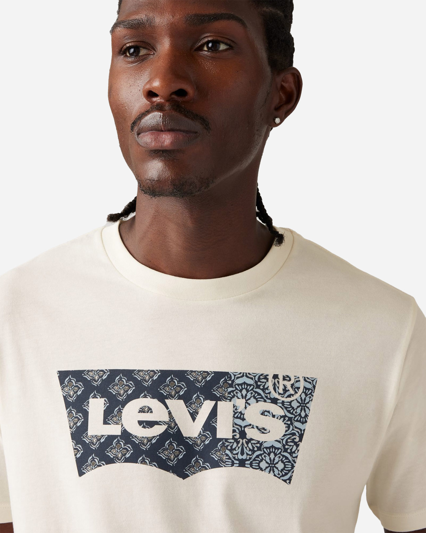 T-shirt LEVI'S BATWING BANDANA M - Bianco - 3 | Cisalfa Sport