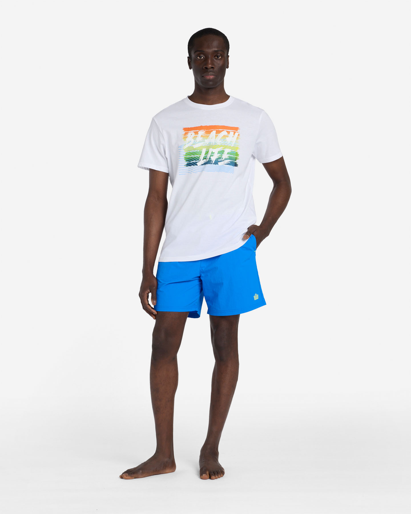 T-shirt ADMIRAL BEACH LIFE M - Bianco - 2 | Cisalfa Sport
