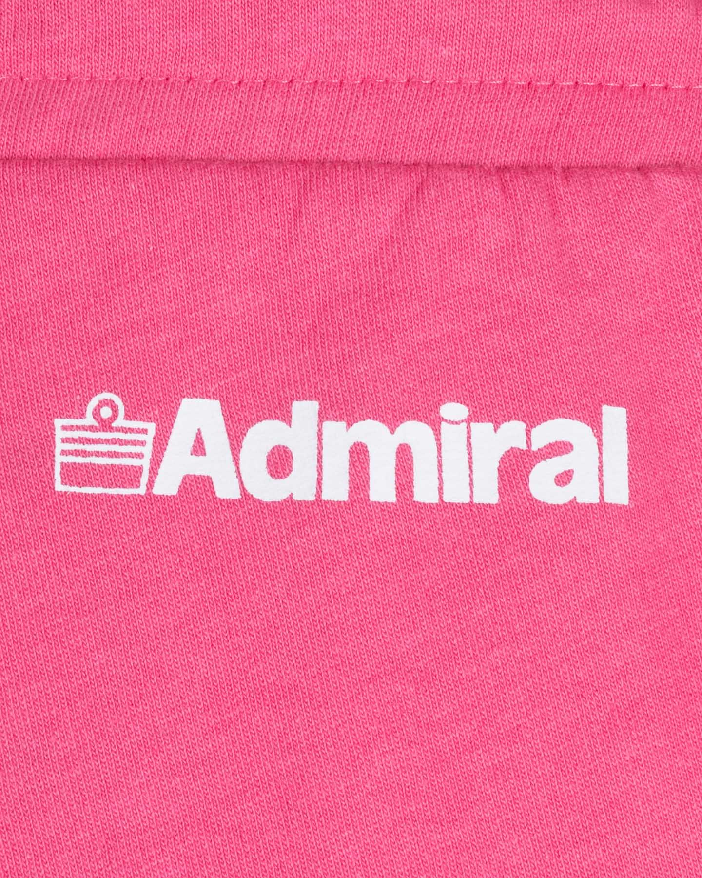 Pantaloncini ADMIRAL GRAPHIC LOGO W - Fucsia - 2 | Cisalfa Sport