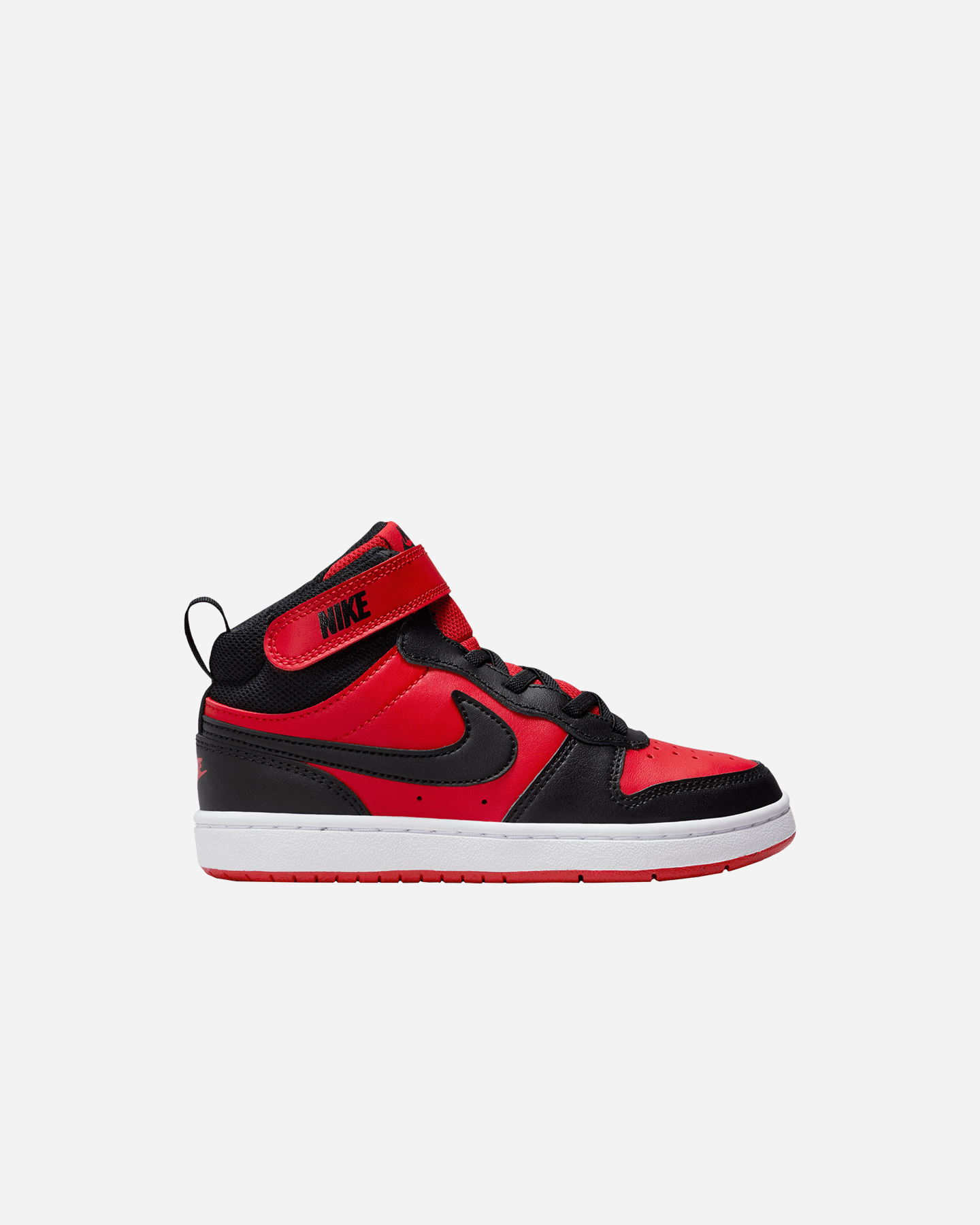 Scarpe sneakers NIKE COURT BOROUGH MID 2 PS JR - Rosso - 0 | Cisalfa Sport