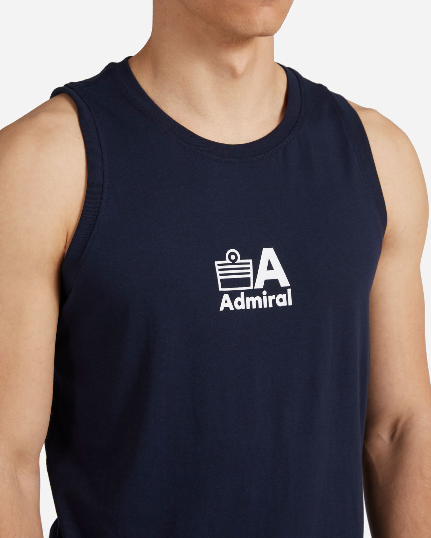 Canotta ADMIRAL SMALL LOGO M - Blu - 4 | Cisalfa Sport