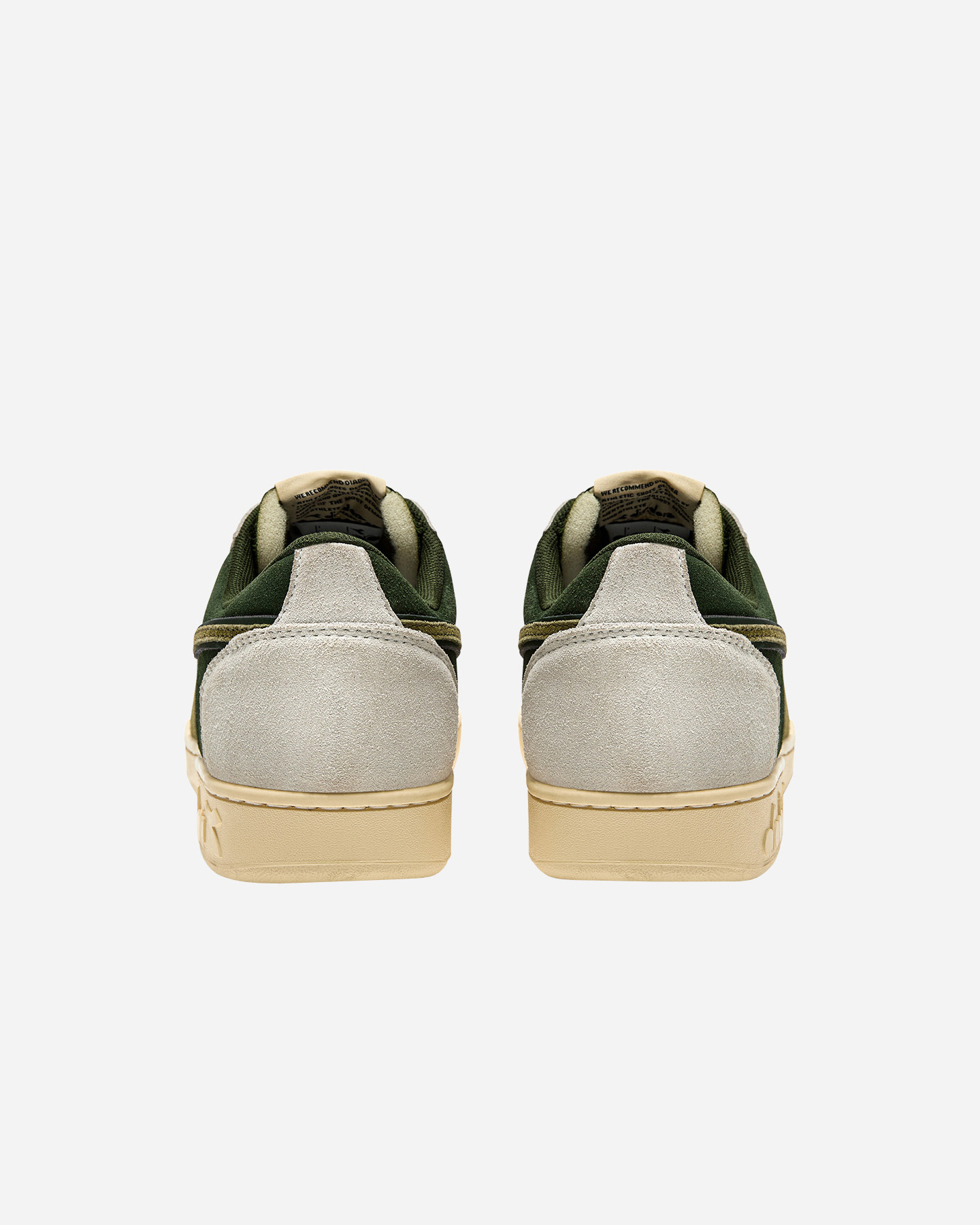 Scarpe sneakers DIADORA MAGIC BASKET LOW SUEDE LEATHER M - Bianco - 4 | Cisalfa Sport