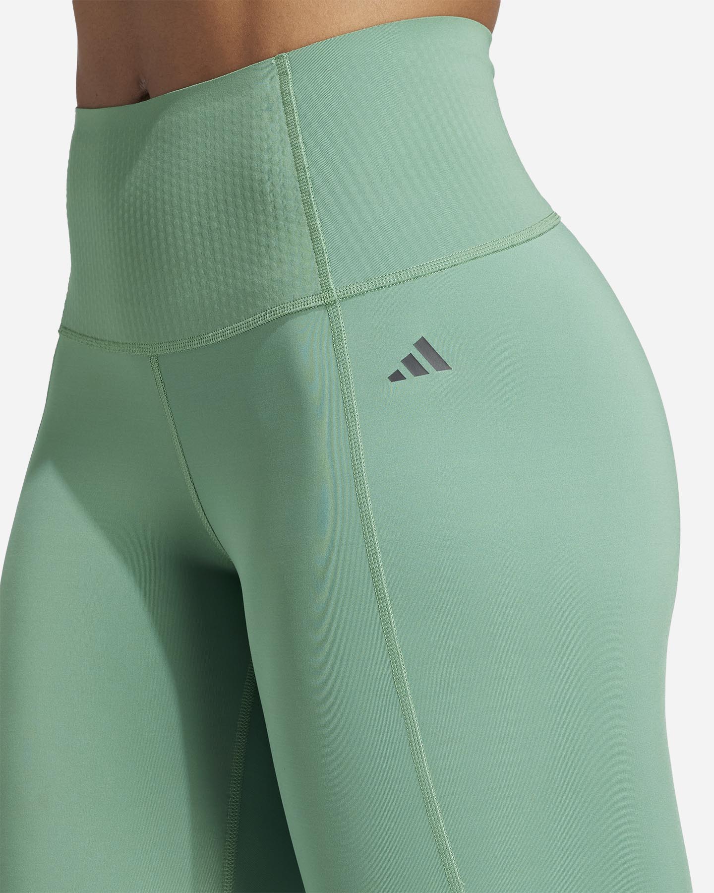 Leggings ADIDAS YOGA SMALL LOGO W - Verde - 4 | Cisalfa Sport