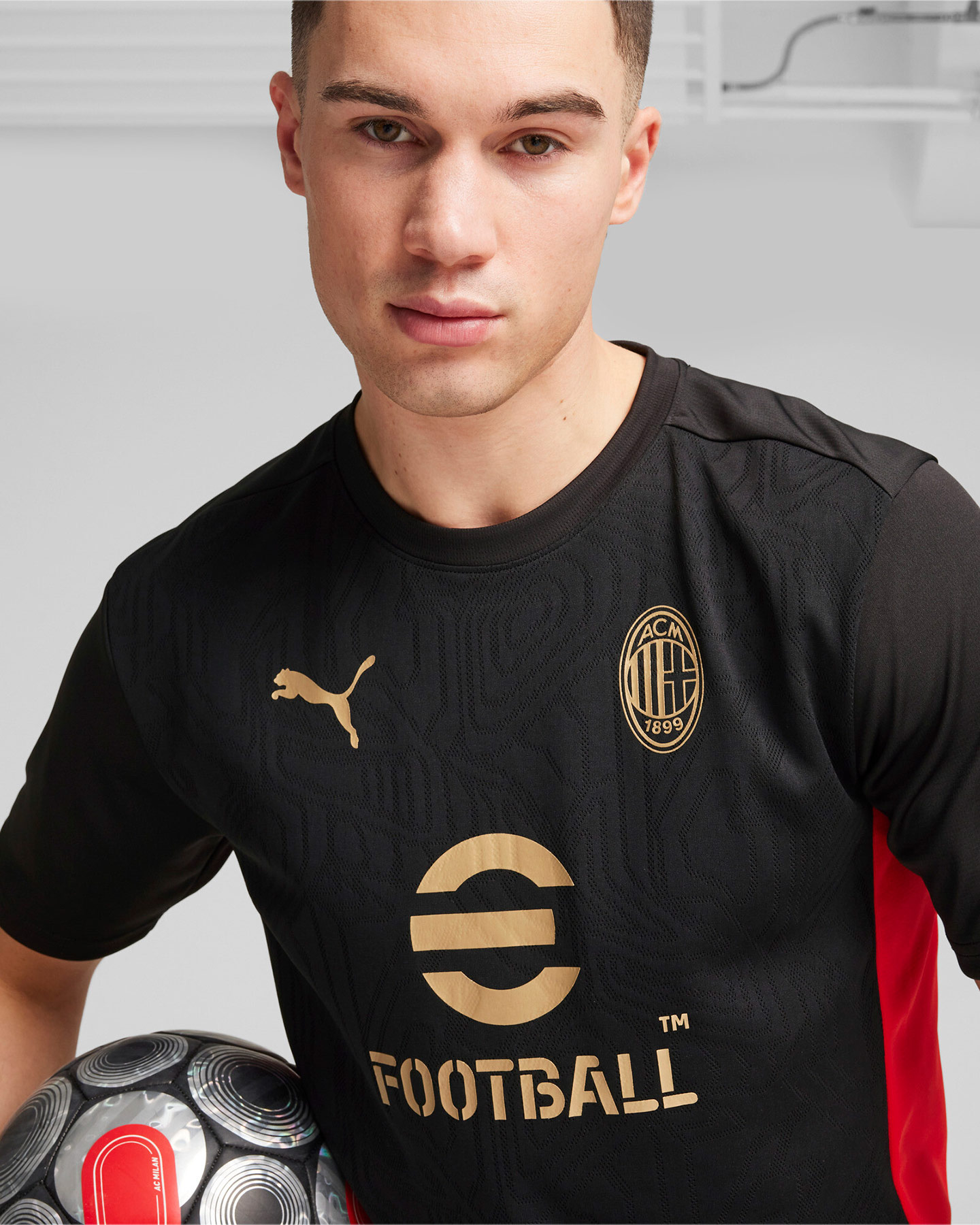 Abbigliamento calcio ufficiale PUMA MILAN TRAINING 24-25 M - 4 | Cisalfa Sport