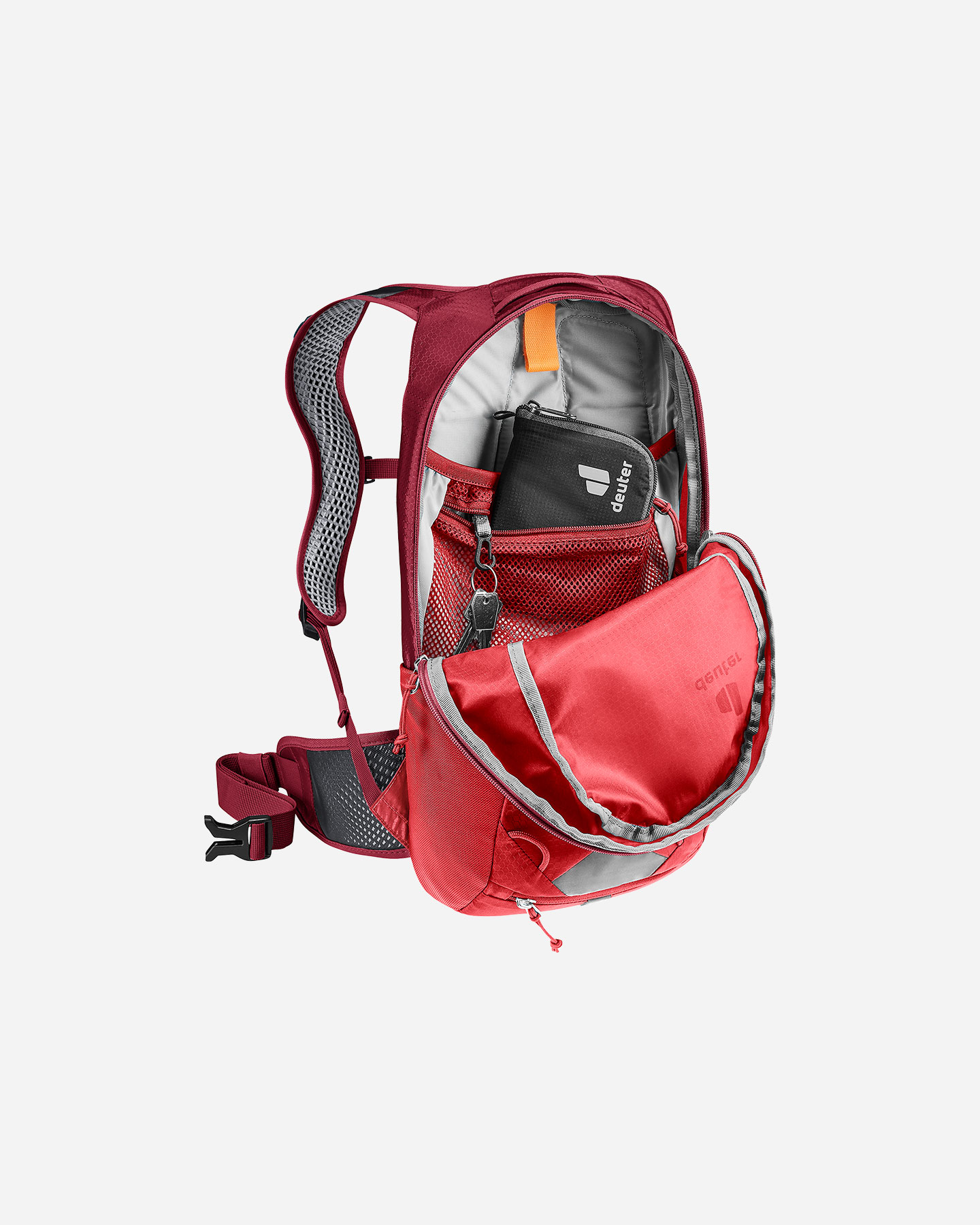 Zaino trail running DEUTER RACE 8 - Rosso - 2 | Cisalfa Sport