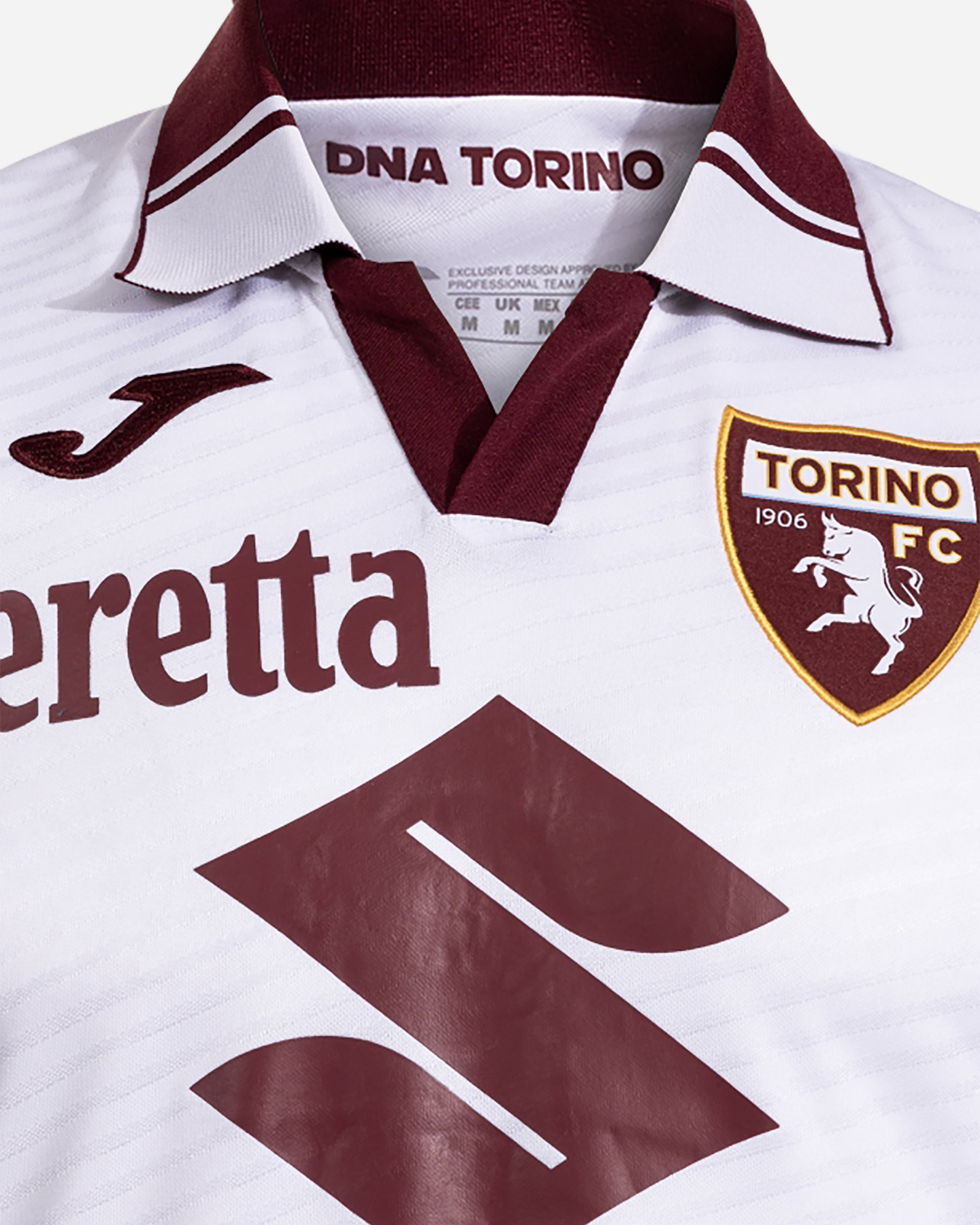 Maglia calcio ufficiale JOMA TORINO AWAY 24-25 M - Color mix - 3 | Cisalfa Sport
