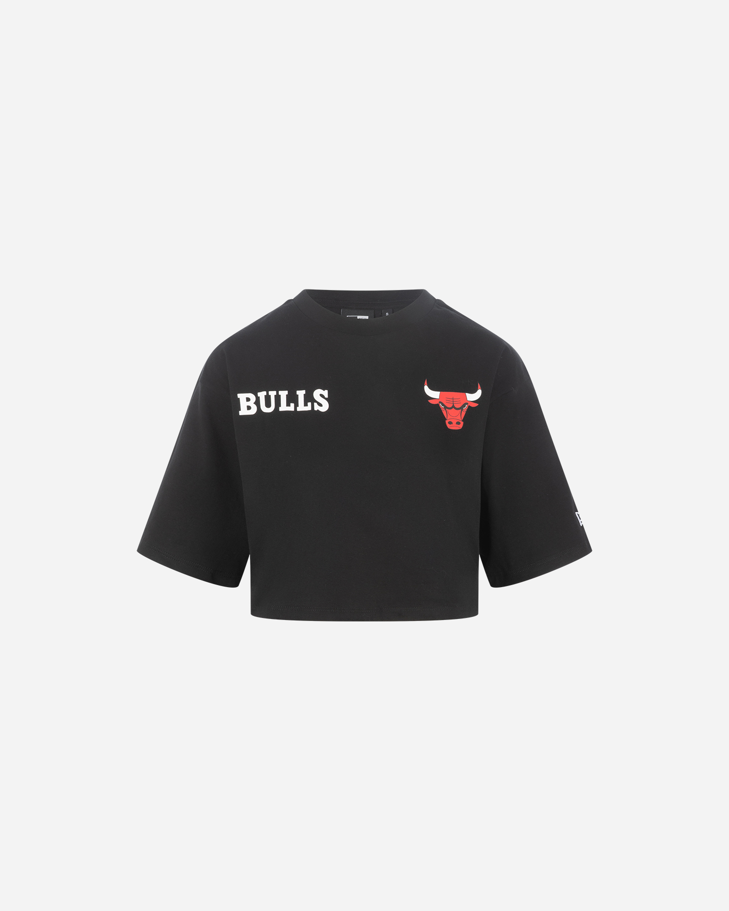 T-shirt NEW ERA CROP BIG LOGO RETRO CHICAGO BULLS W - Nero - 0 | Cisalfa Sport