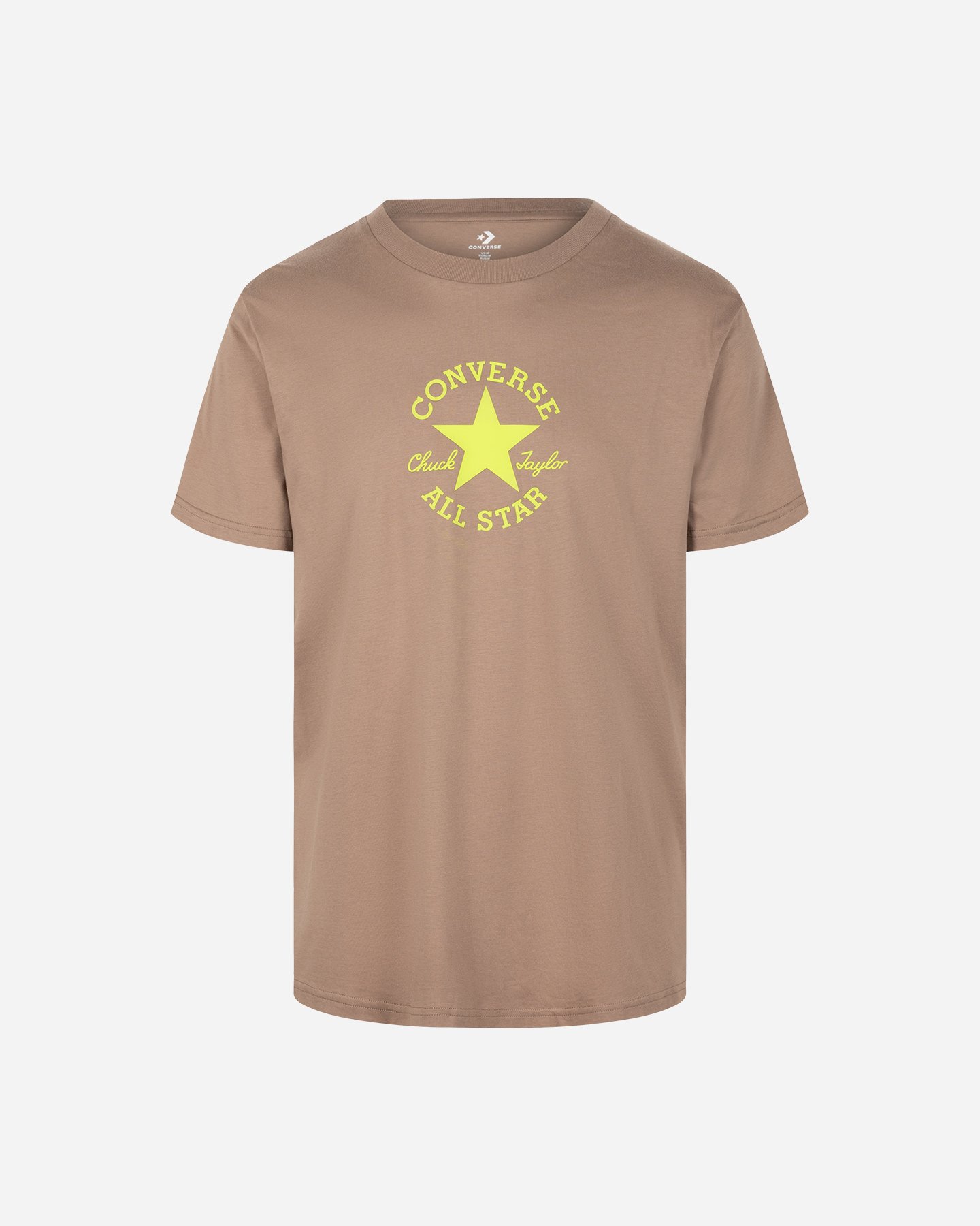 T-shirt CONVERSE CHUCK PATCH LIME M - 0 | Cisalfa Sport