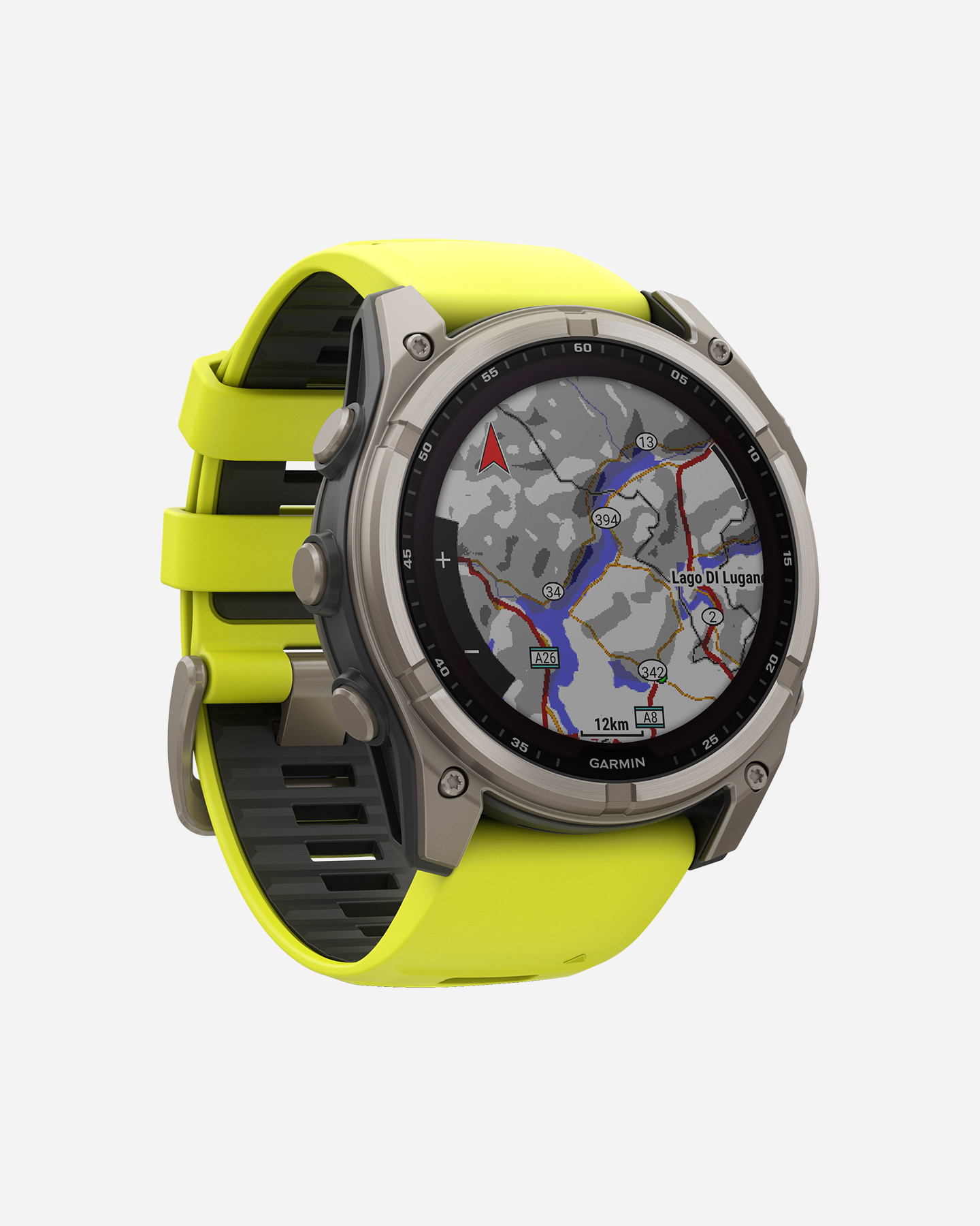 Orologio multifunzione GARMIN FENIX 8 SOLAR 51MM SAPPHIRE - Giallo - 3 | Cisalfa Sport