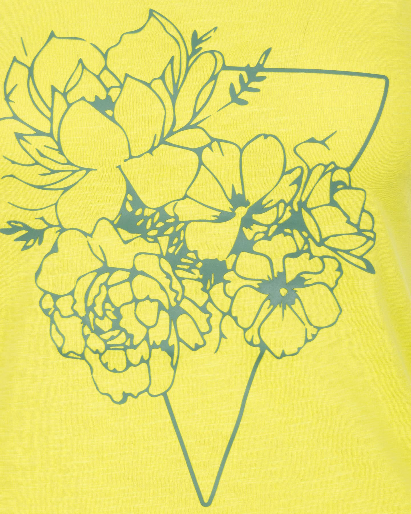 T-shirt 8848 MOUNTAIN ESSENTIAL W - Giallo - 2 | Cisalfa Sport