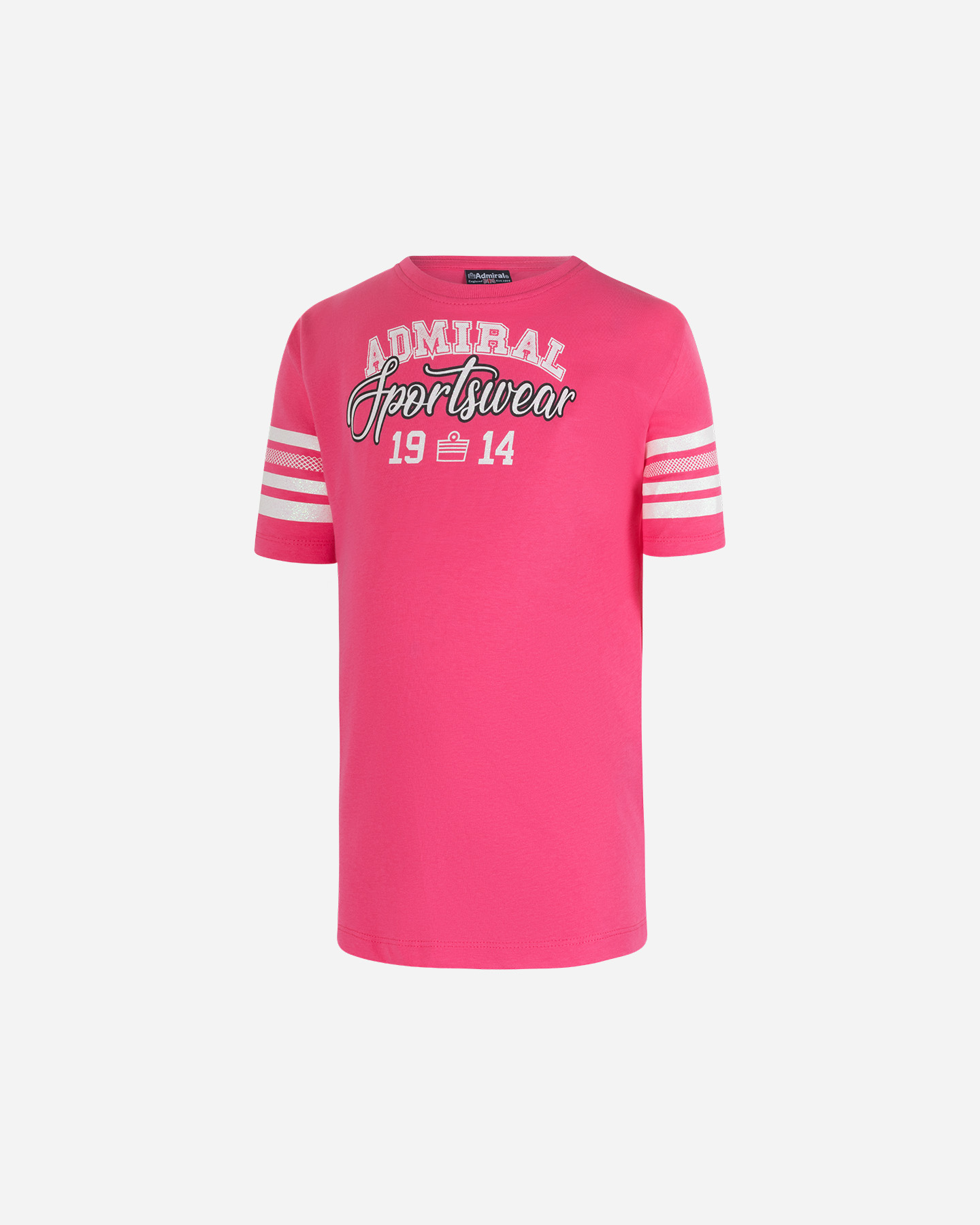 T-shirt ADMIRAL BASIC SPORT JR - Rosa - 0 | Cisalfa Sport
