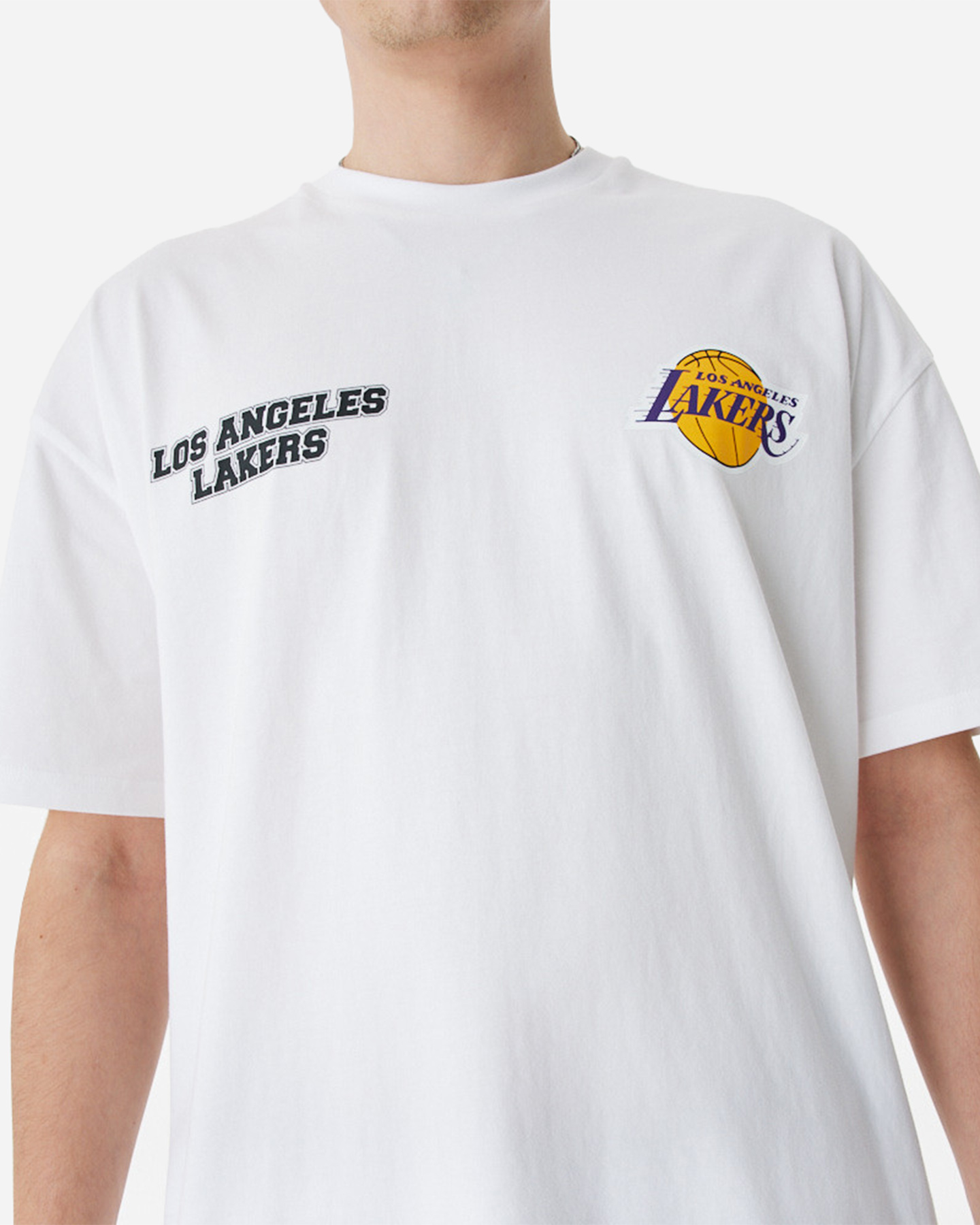 Abbigliamento basket NEW ERA LARGE GRAPHIC BP LOS ANGELES LAKERS M - 2 | Cisalfa Sport