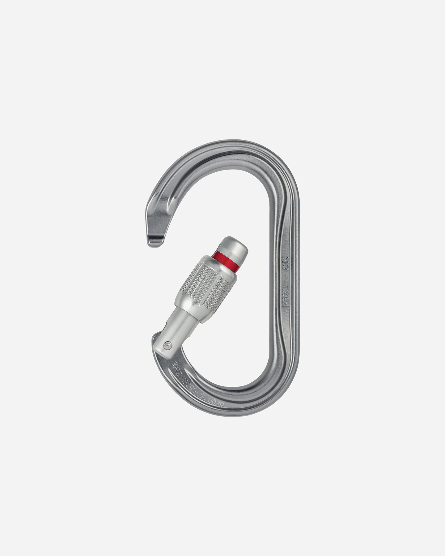 Moschettone PETZL OK SL - Grigio - 2 | Cisalfa Sport