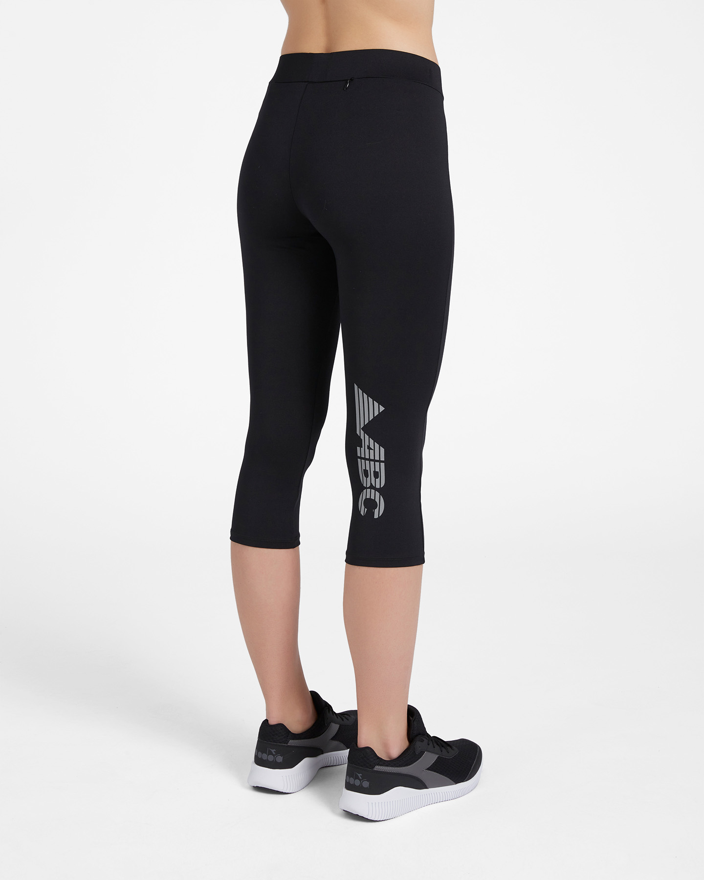 Capri running ABC NEW LOGO W - Nero - 1 | Cisalfa Sport
