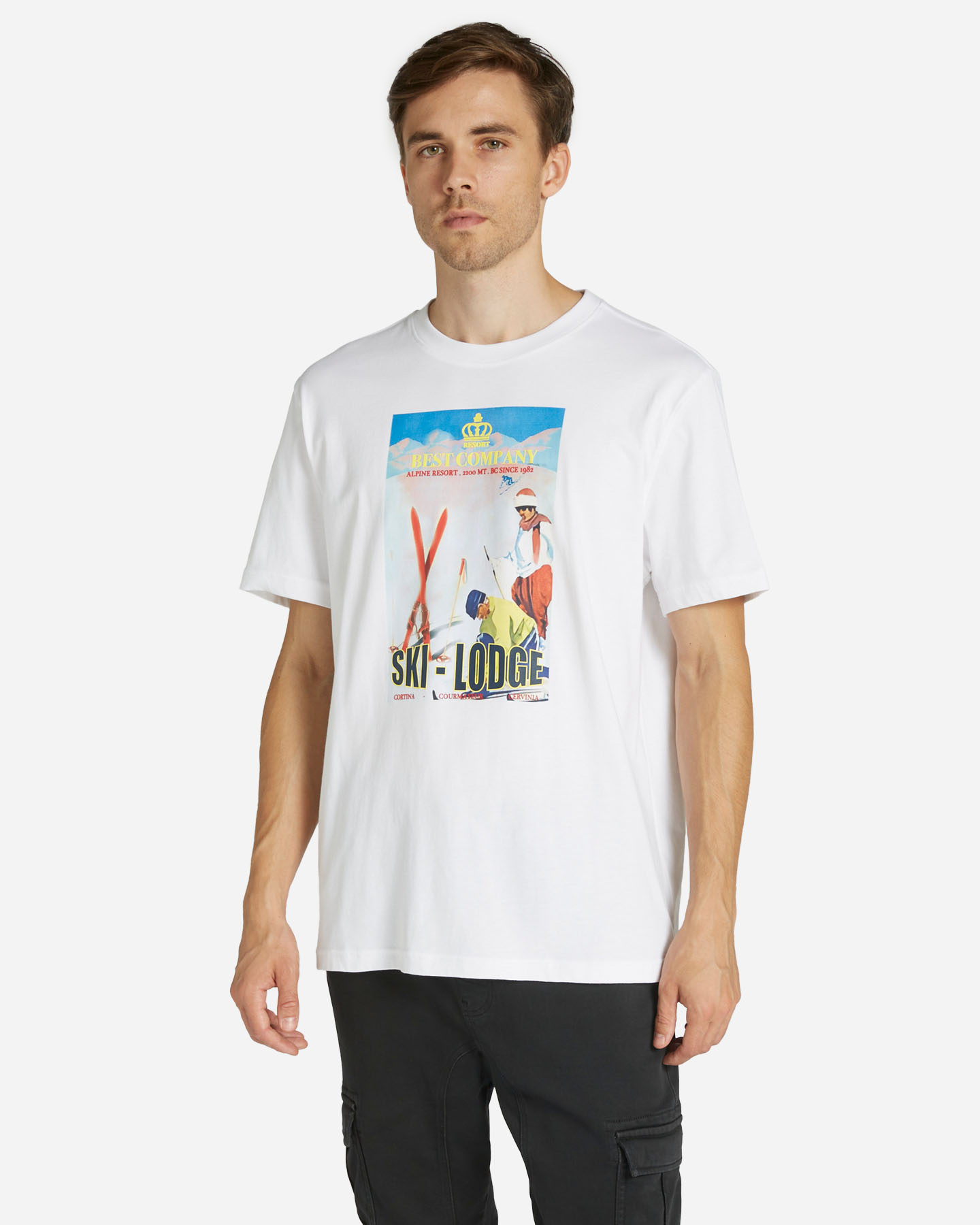 T-shirt BEST COMPANY SKI LODGE CAPSULE M - Bianco - 0 | Cisalfa Sport