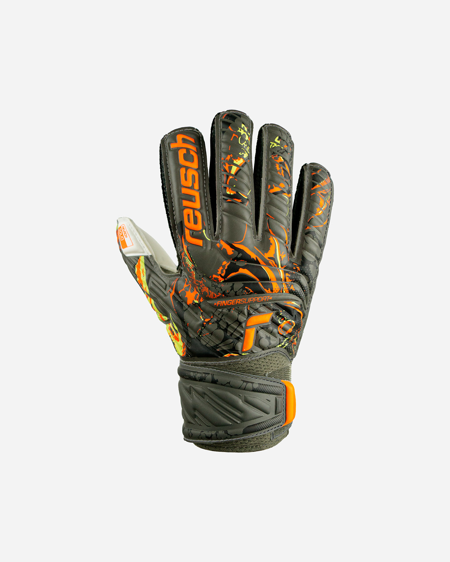 Guanti portiere REUSCH ATTRAKT FINGER SOLID JR - 0 | Cisalfa Sport