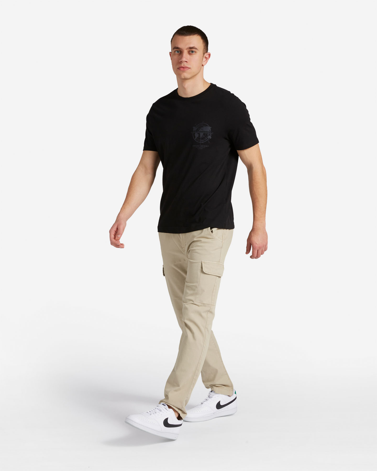 T-shirt DACK'S ESSENTIAL M - Nero - 3 | Cisalfa Sport