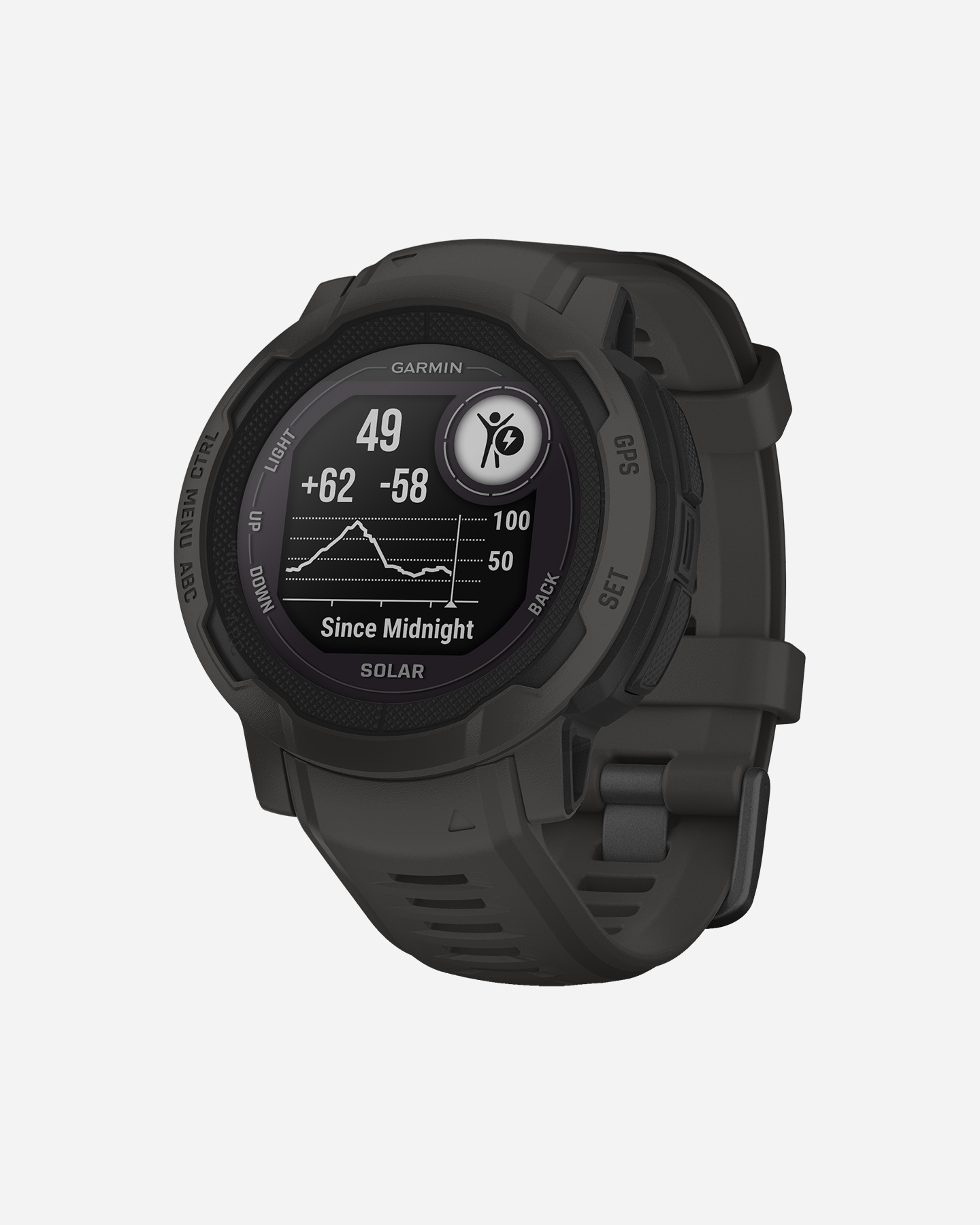 Orologio multifunzione GARMIN INSTINCT 2 SOLAR  - 1 | Cisalfa Sport