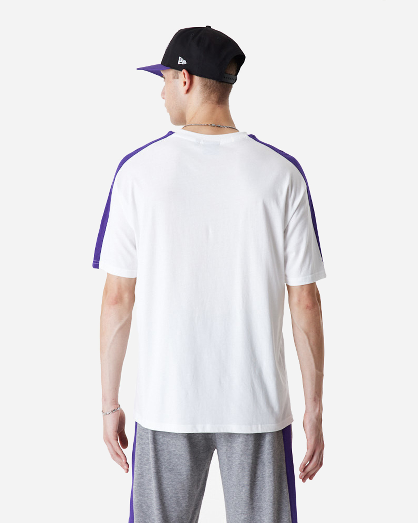 T-shirt NEW ERA COLOUR BLOCK LOS ANGELES LAKERS M - Bianco - 1 | Cisalfa Sport