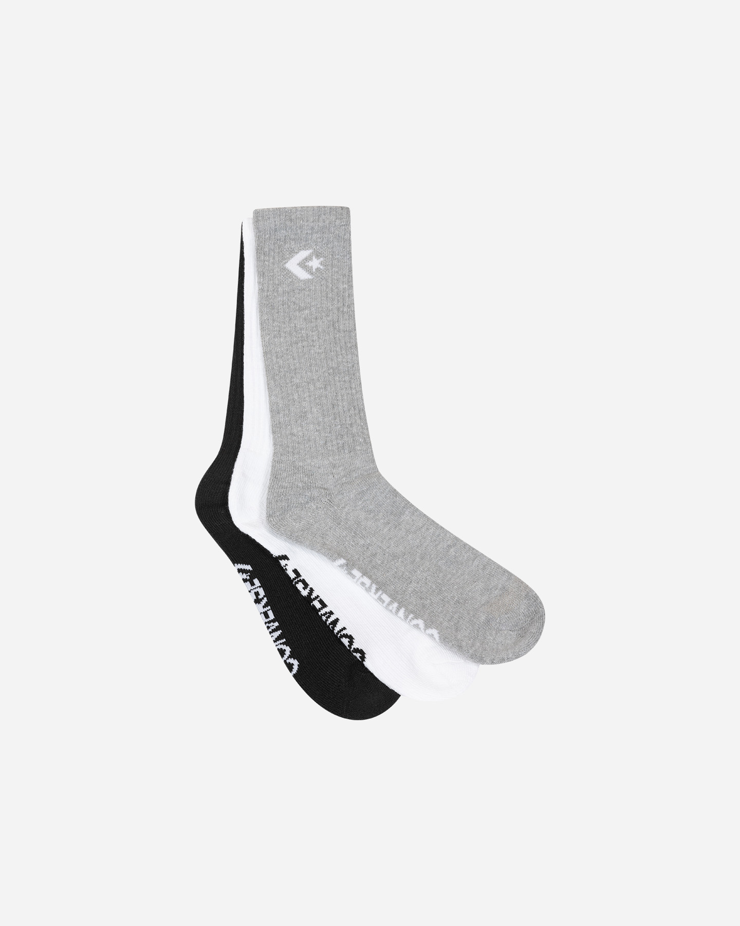 Calze CONVERSE 3PACK ALL STARS STAR CHEVRON CREW - Color mix - 0 | Cisalfa Sport