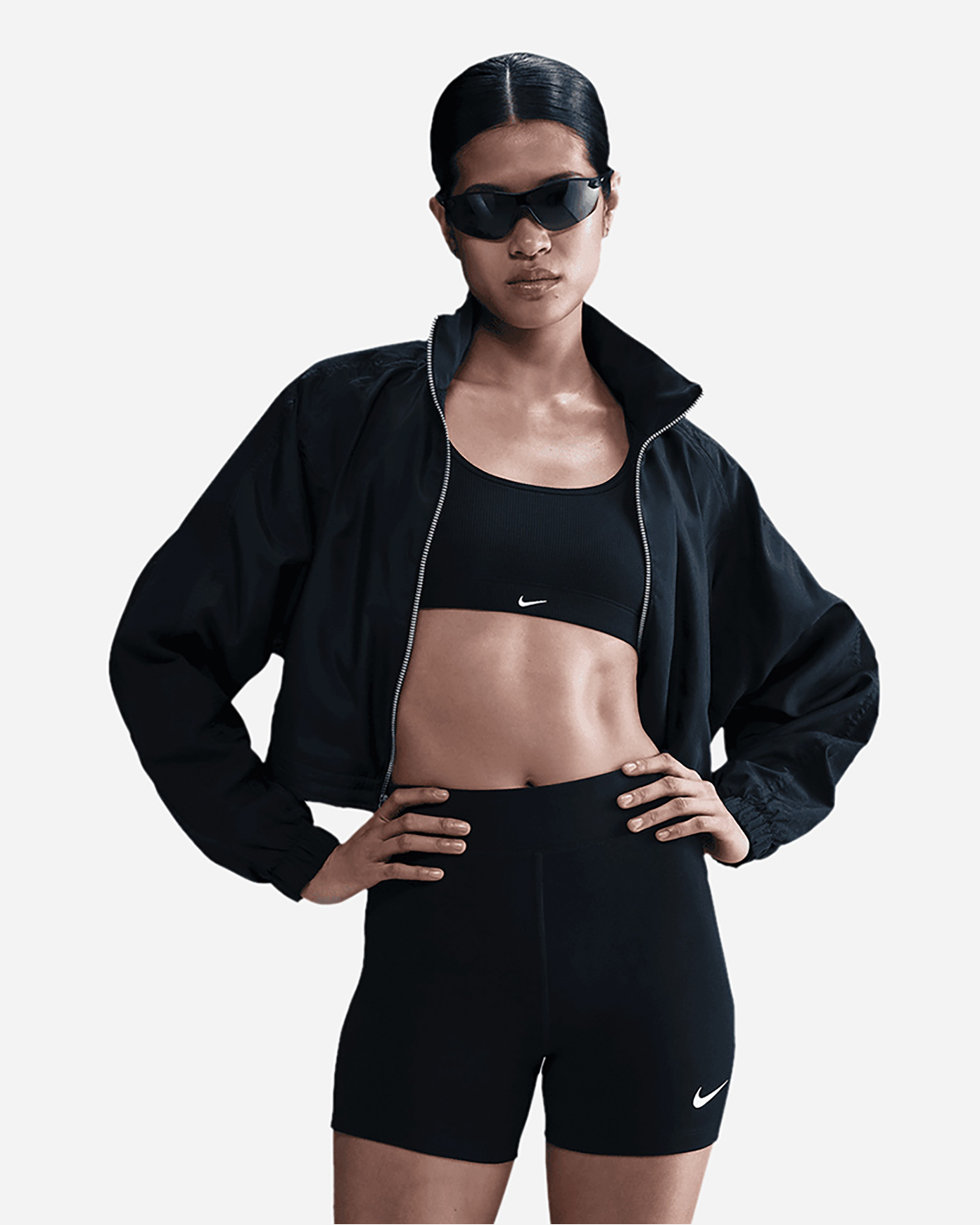 Pantaloncini NIKE SMALL LOGO 5IN W - Nero - 0 | Cisalfa Sport