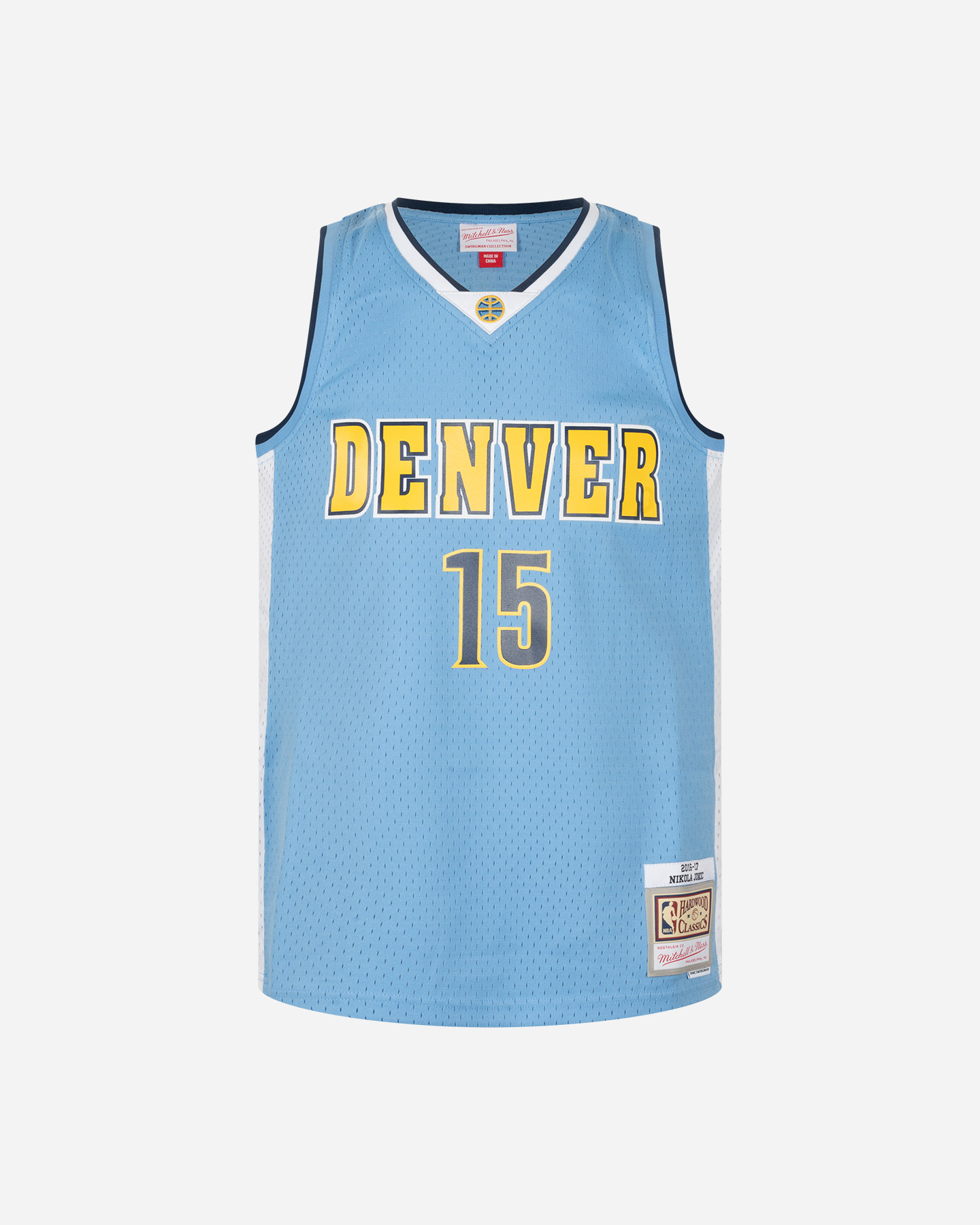 Canotta basket MITCHELL&NESS DENVER NUGGETS 2016 NIKOLA JOKIC M - 0 | Cisalfa Sport