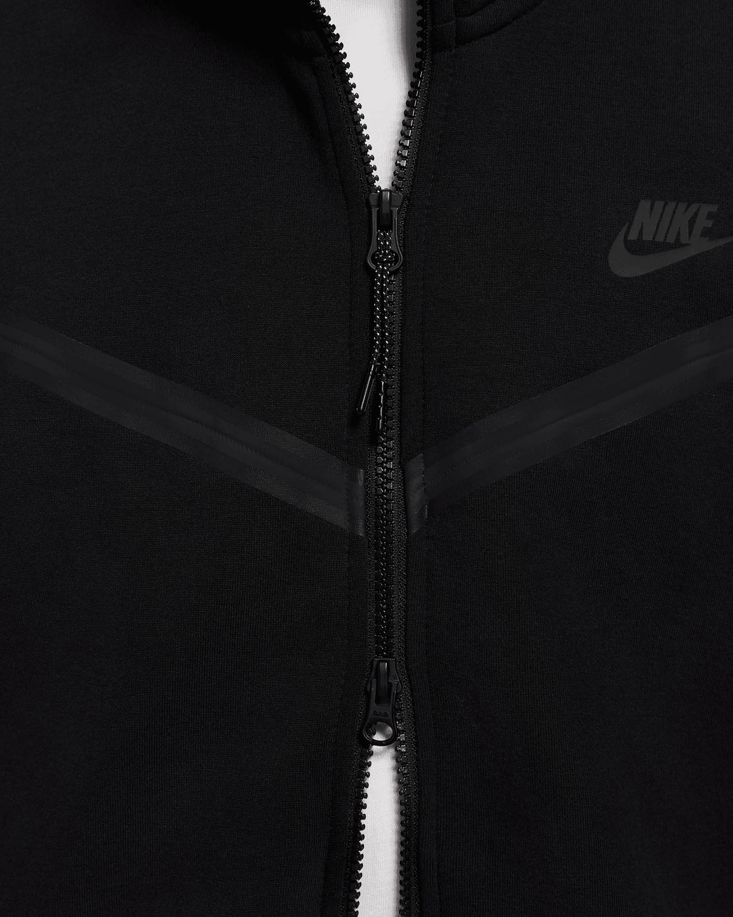 Felpa NIKE TECH FLEECE M - Nero - 2 | Cisalfa Sport
