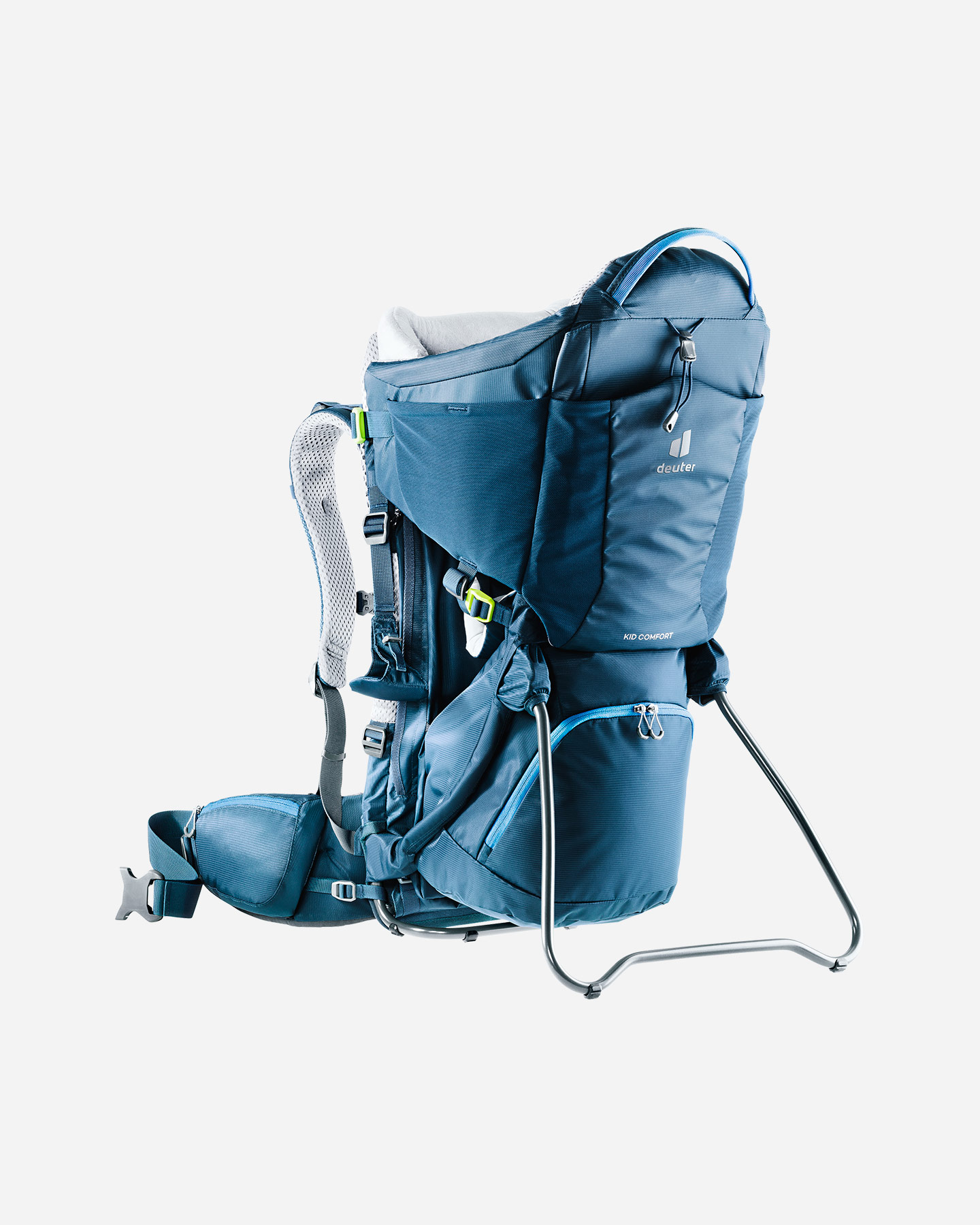 Zaino portabambino DEUTER KID COMFORT ACTIVE+TETTUCCIO RC DELUX - Blu - 0 | Cisalfa Sport
