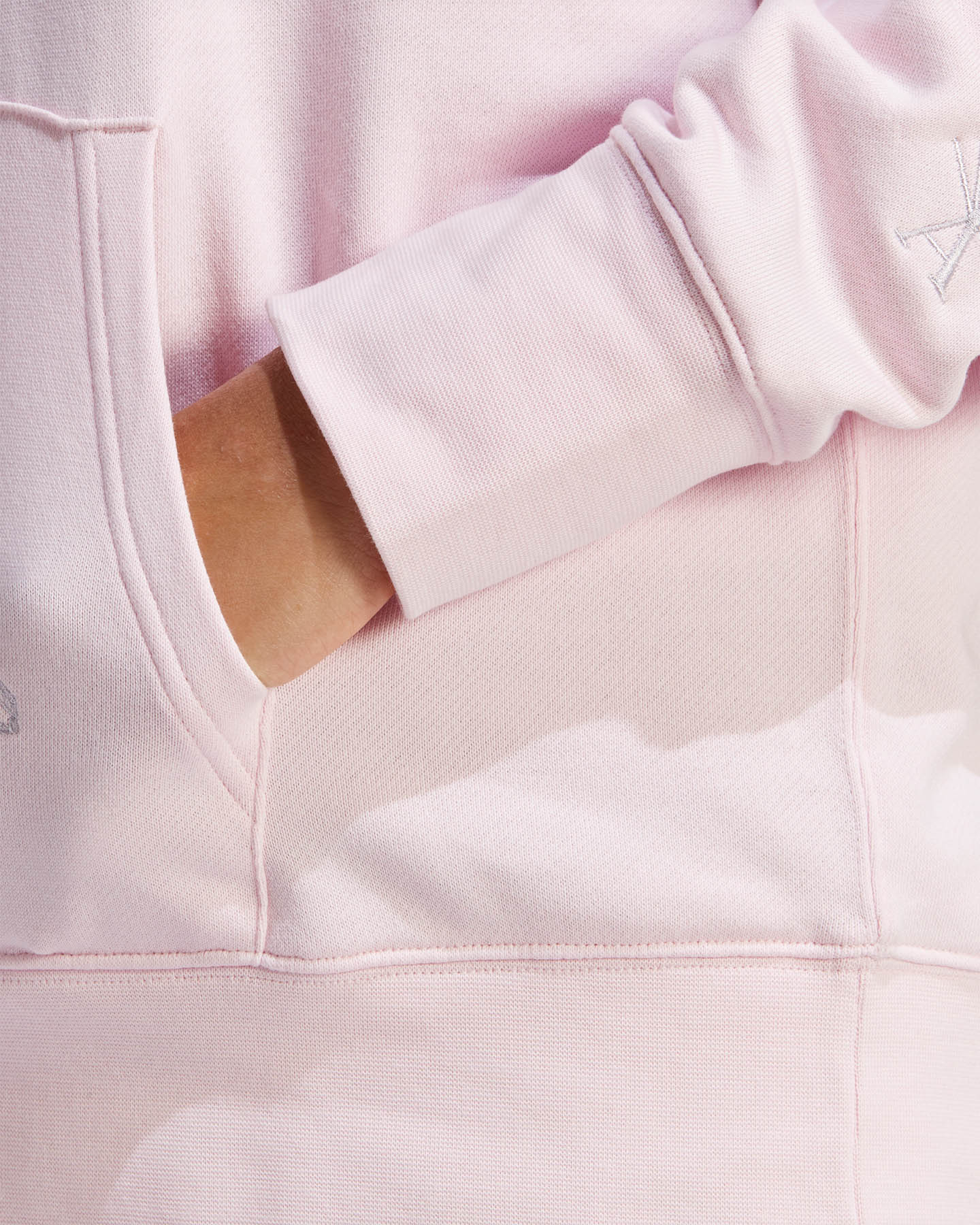 Felpa ADIDAS LOGO W - Rosa - 5 | Cisalfa Sport