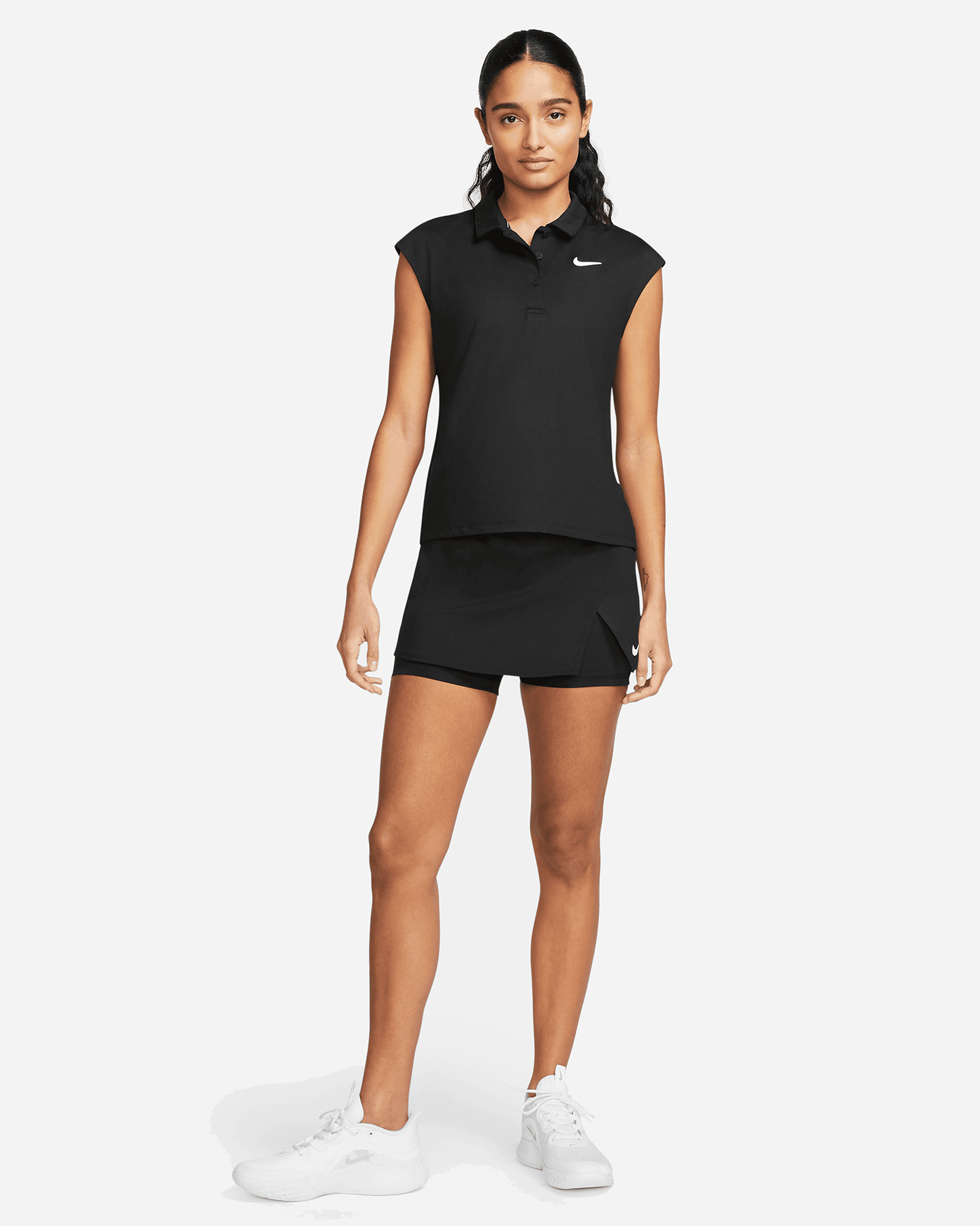 Bottom tennis NIKE DRI-FIT COURT VICTORY W - Nero - 2 | Cisalfa Sport