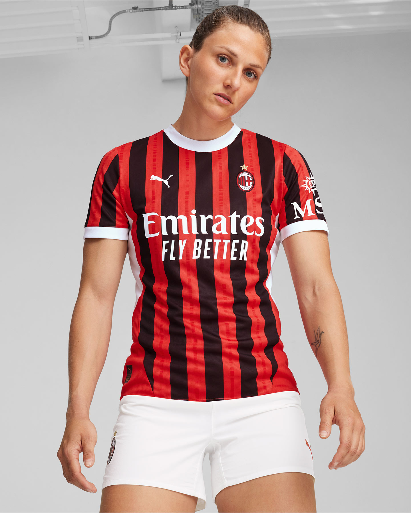 Maglia calcio ufficiale PUMA MILAN HOME REPLICA 24-25 W - 2 | Cisalfa Sport